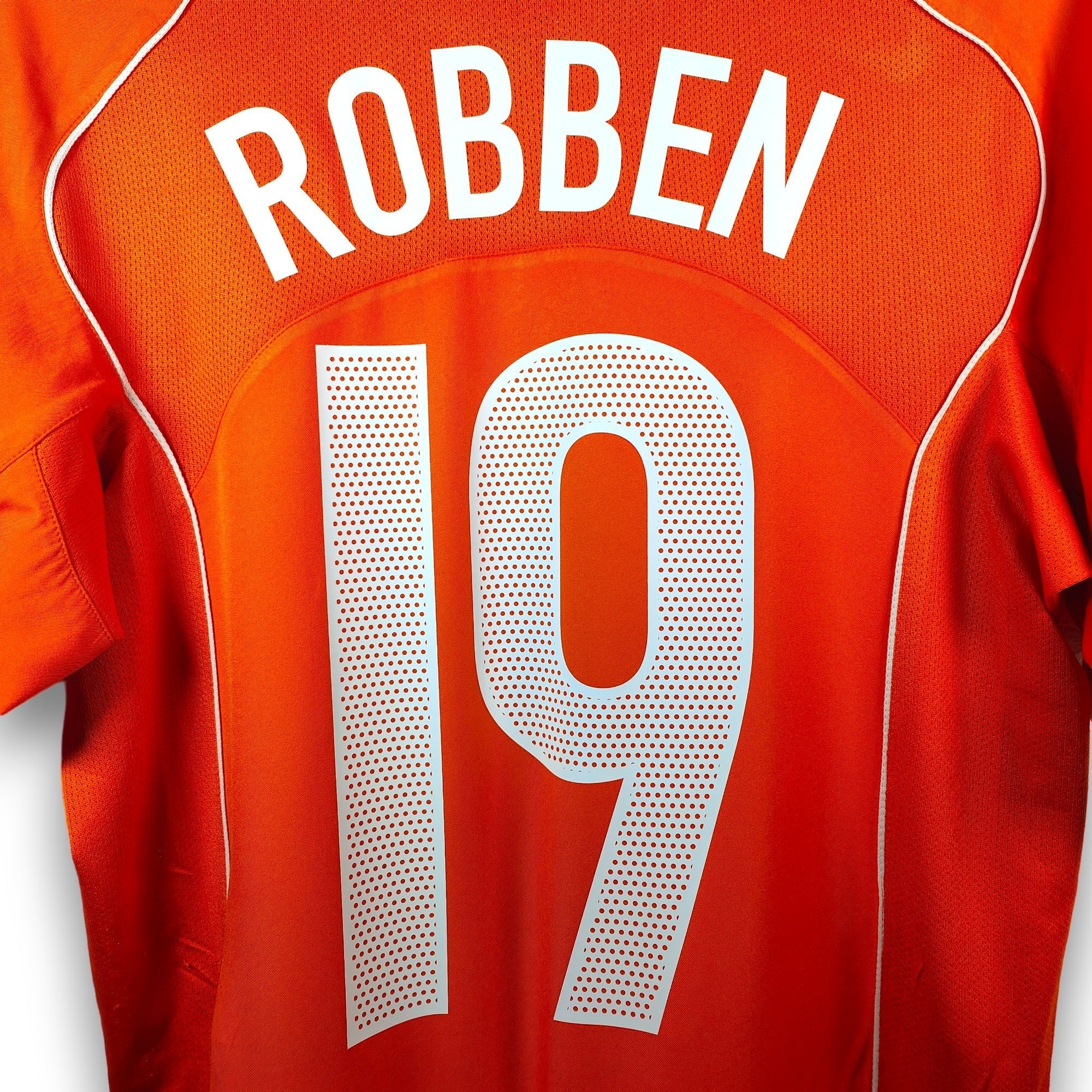 2004 - 06 Netherlands Home Shirt Robben 19 - 8.5/10 - (S) - Eternal Pitch
