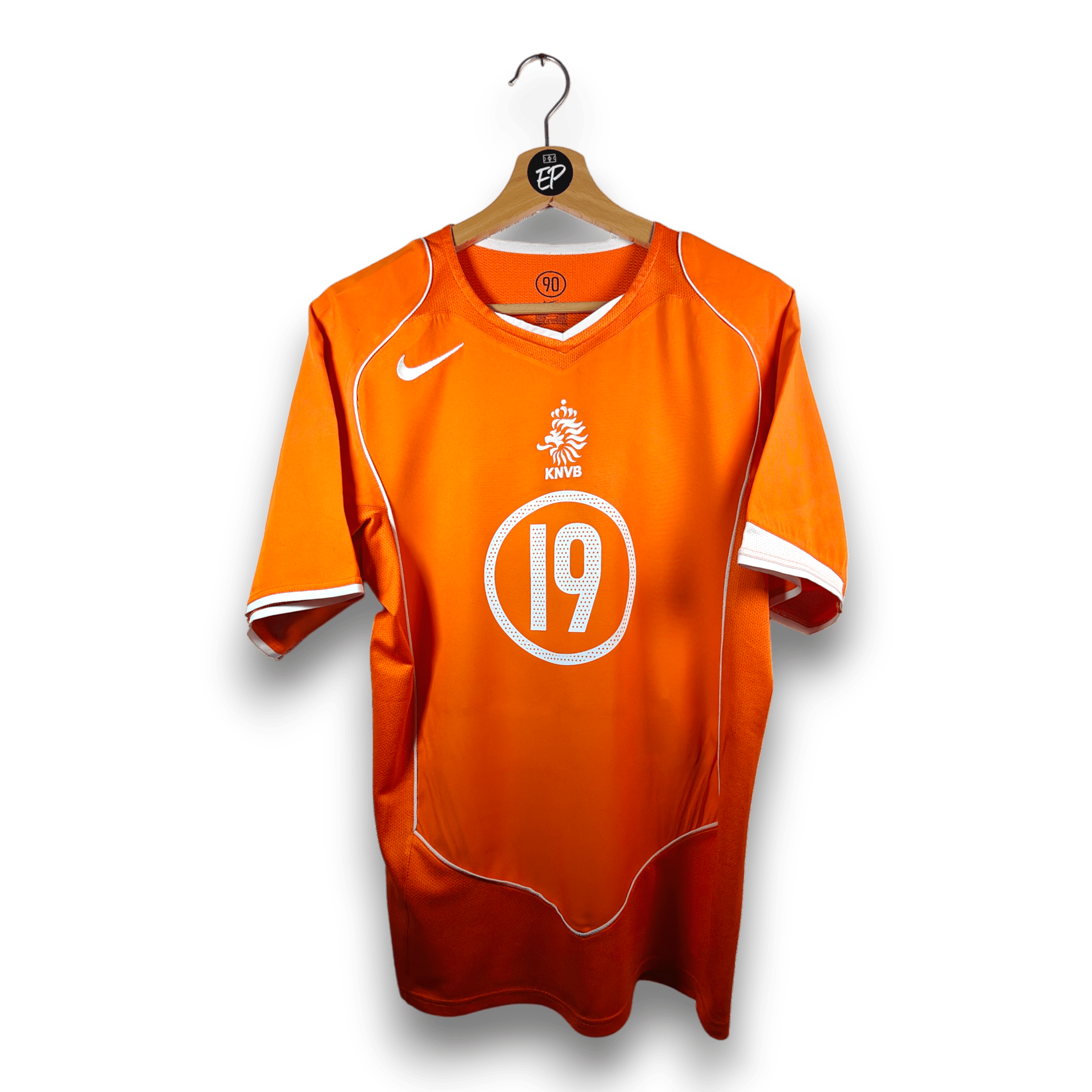 2004 - 06 Netherlands Home Shirt Robben 19 - 8.5/10 - (S) - Eternal Pitch