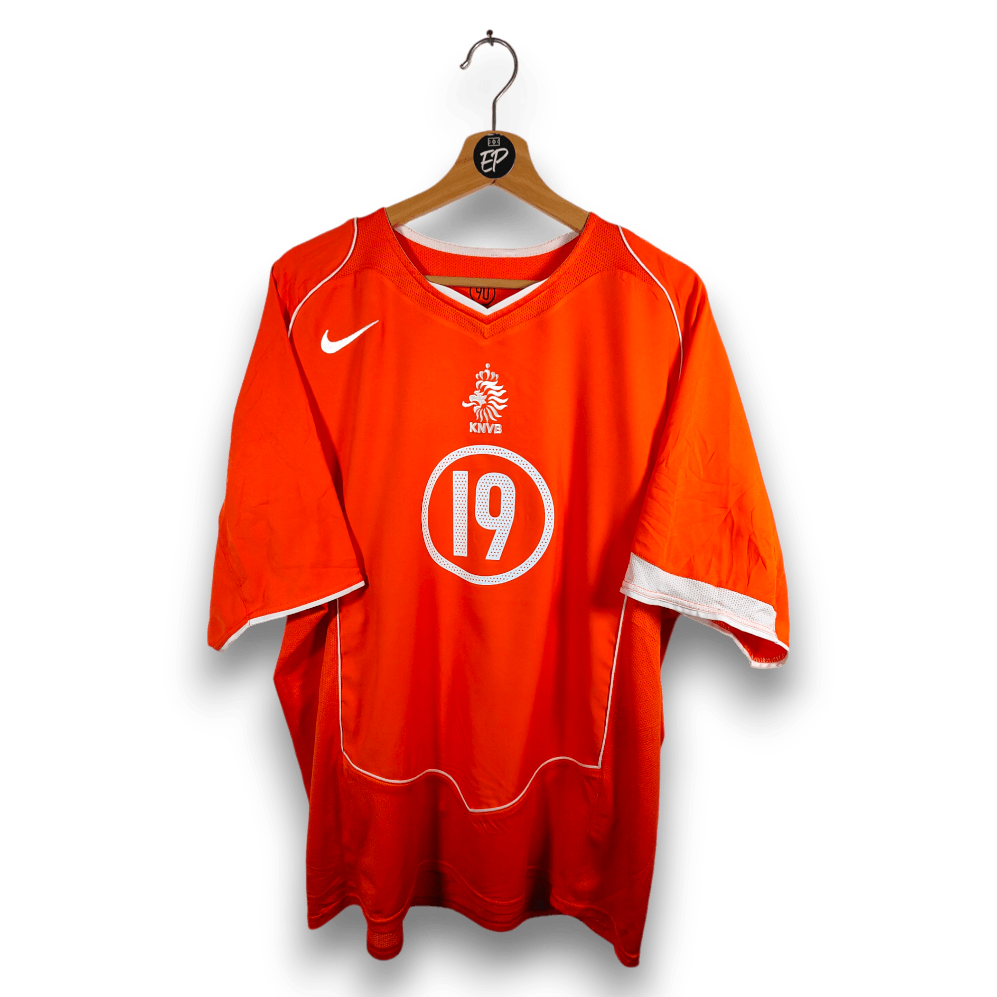 2004 - 06 Netherlands Home Shirt Robben 19 - 9/10 - (XL) - Eternal Pitch