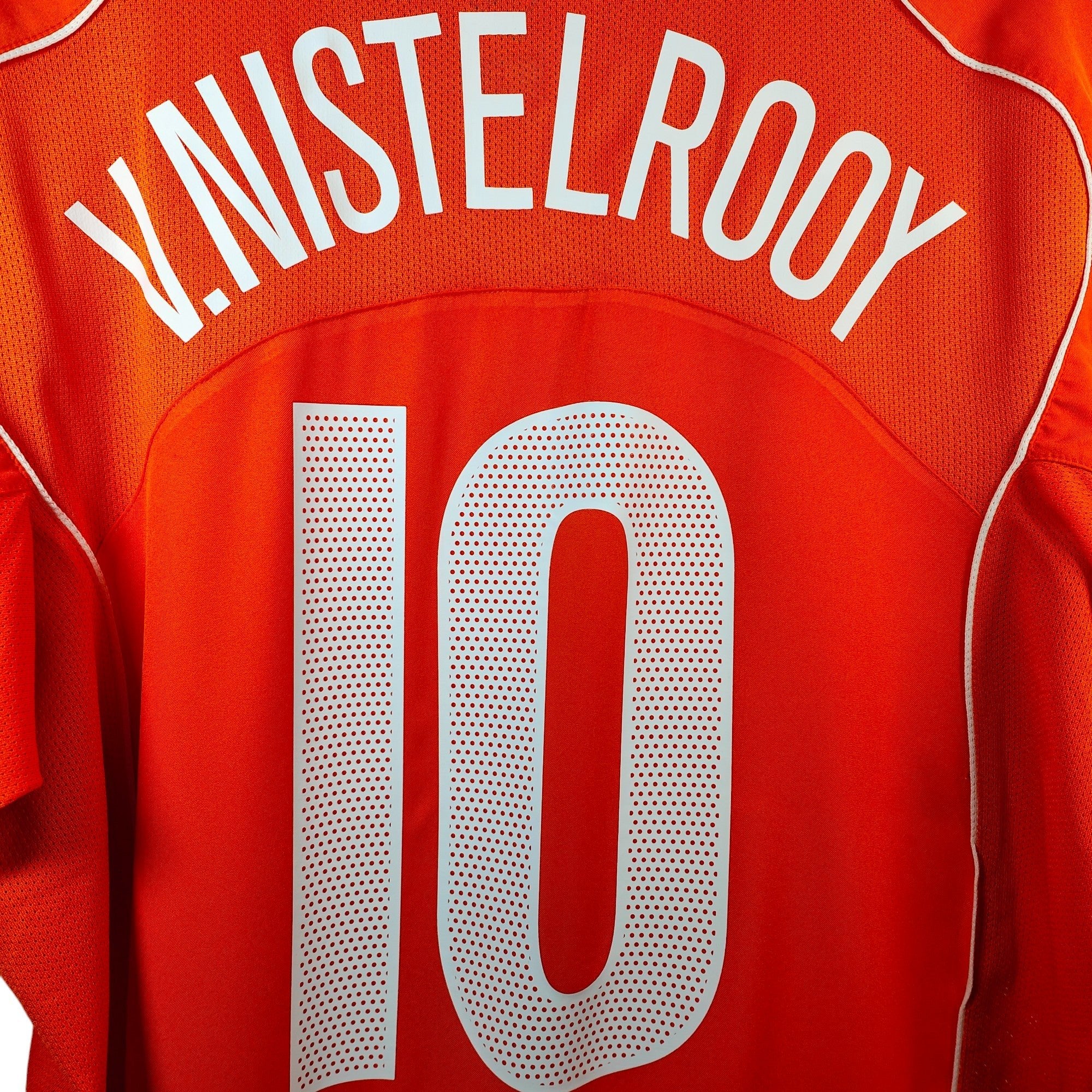 2004 - 06 Netherlands Home Shirt van Nistelrooy 10 - 9.5/10 - (XL) - Eternal Pitch