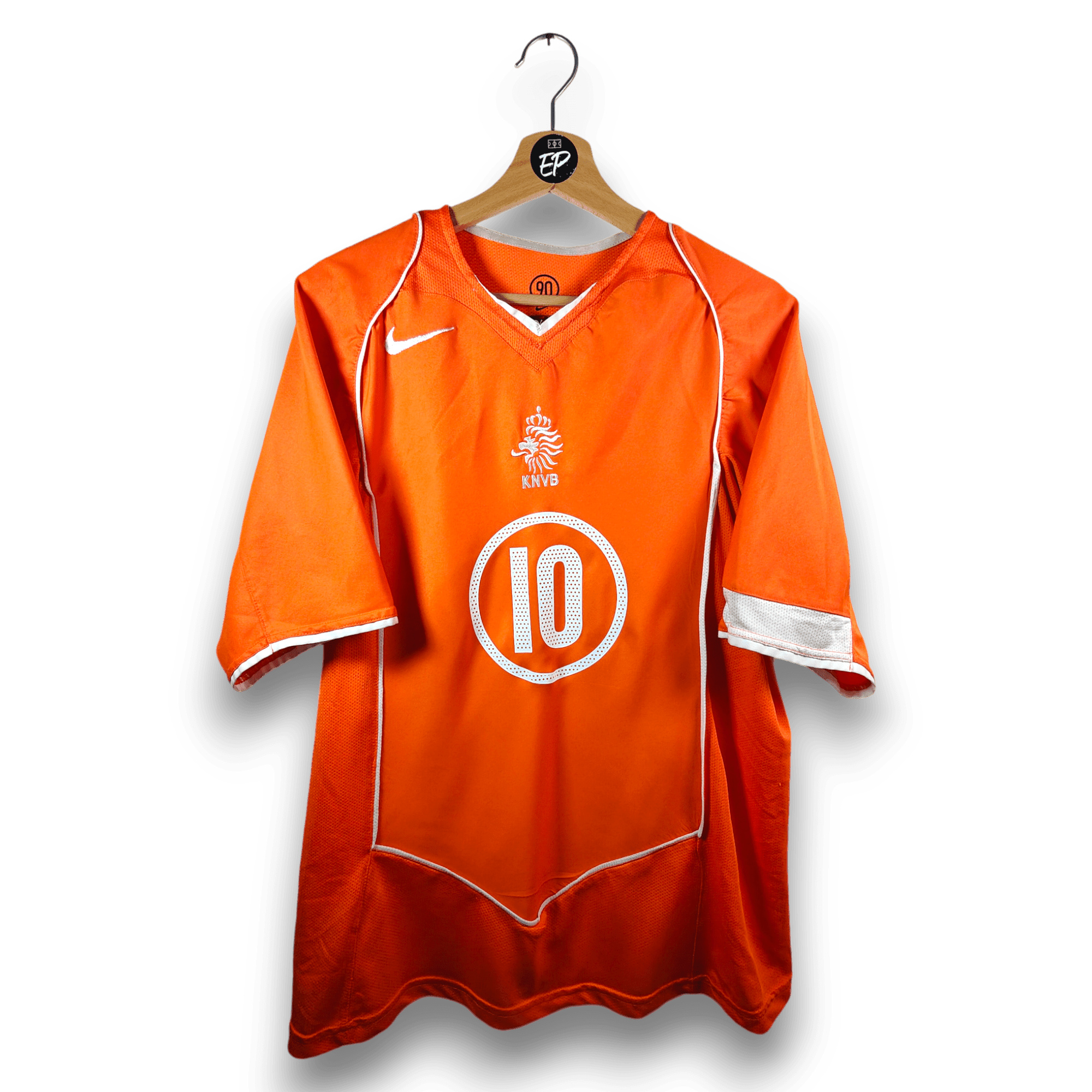 2004 - 06 Netherlands Home Shirt van Nistelrooy 10 (L) - Eternal Pitch
