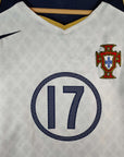 2004 - 06 Portugal Away Shirt Ronaldo 17 - 9.5/10 - (S) - Eternal Pitch