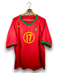 2004 - 06 Portugal Home Shirt Cristiano Ronaldo 17 - 9/10 - (L) - Eternal Pitch