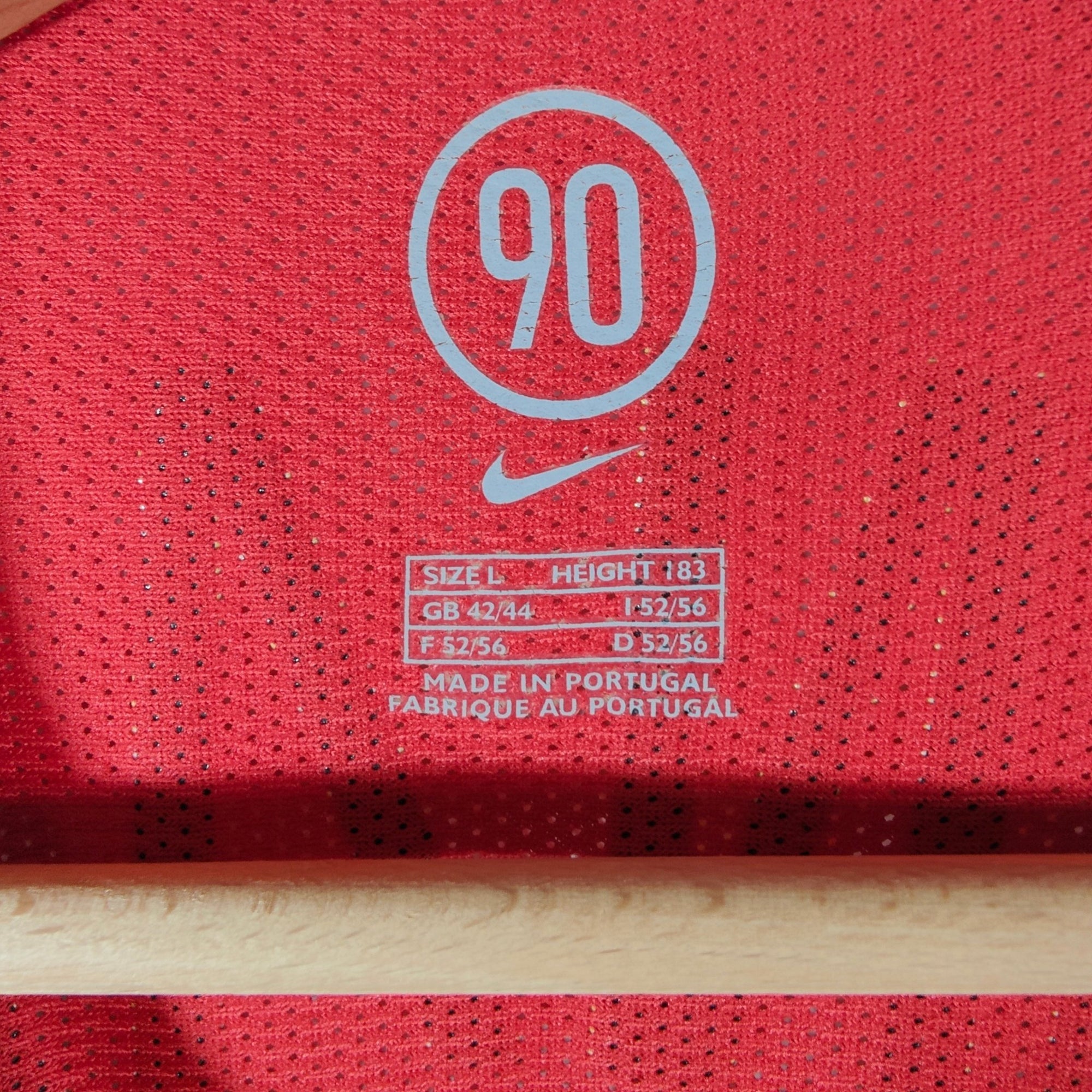 2004 - 06 Portugal Home Shirt Cristiano Ronaldo 17 - 9.5/10 - (L) - Eternal Pitch