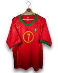 2004 - 06 Portugal Home Shirt Figo 7 (L) - Eternal Pitch