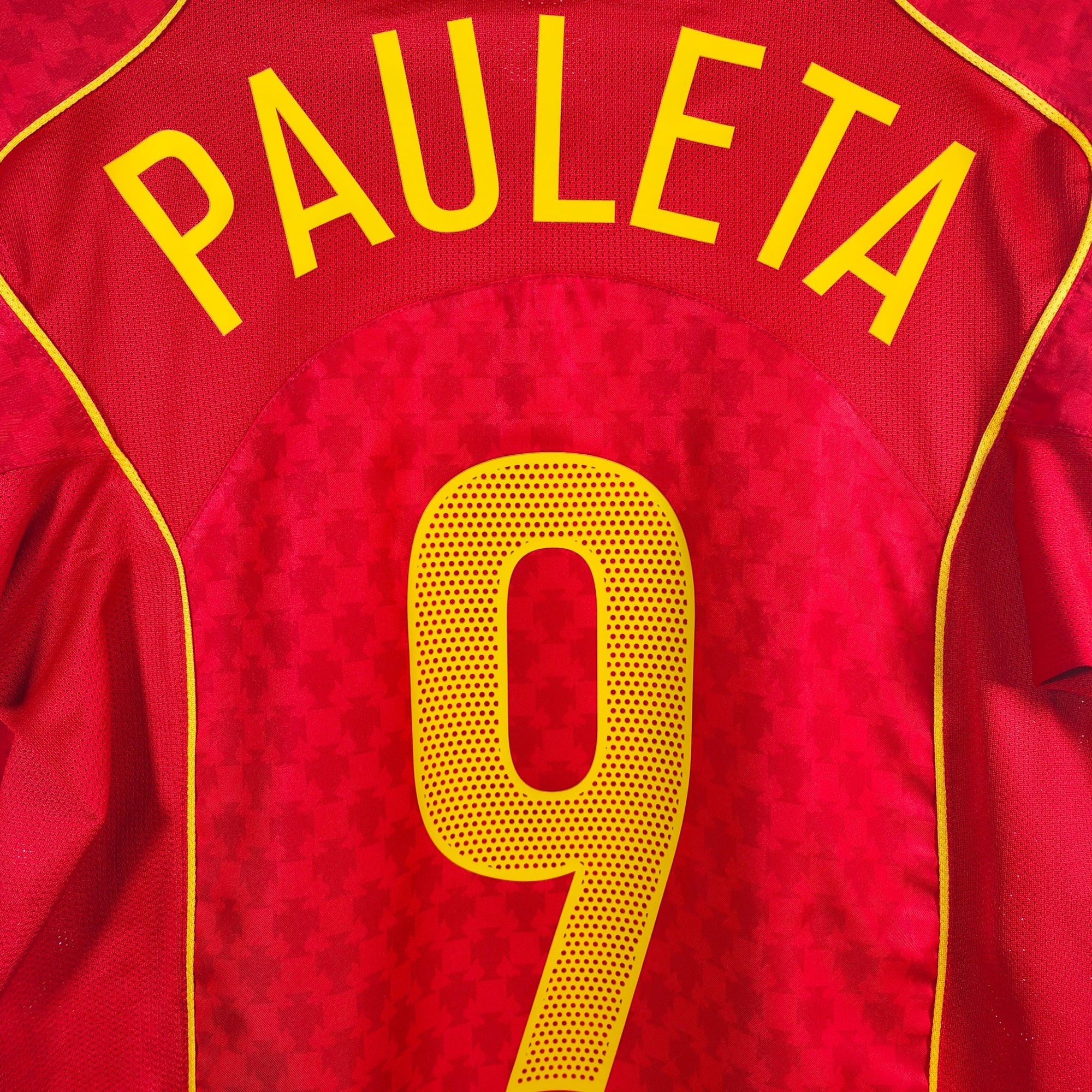 2004 - 06 Portugal Home Shirt Pauleta 9 - 9.5/10 - (S) - Eternal Pitch