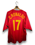 2004 - 06 Portugal Home Shirt Ronaldo 17 - 9.5/10 - (XXL) - Eternal Pitch