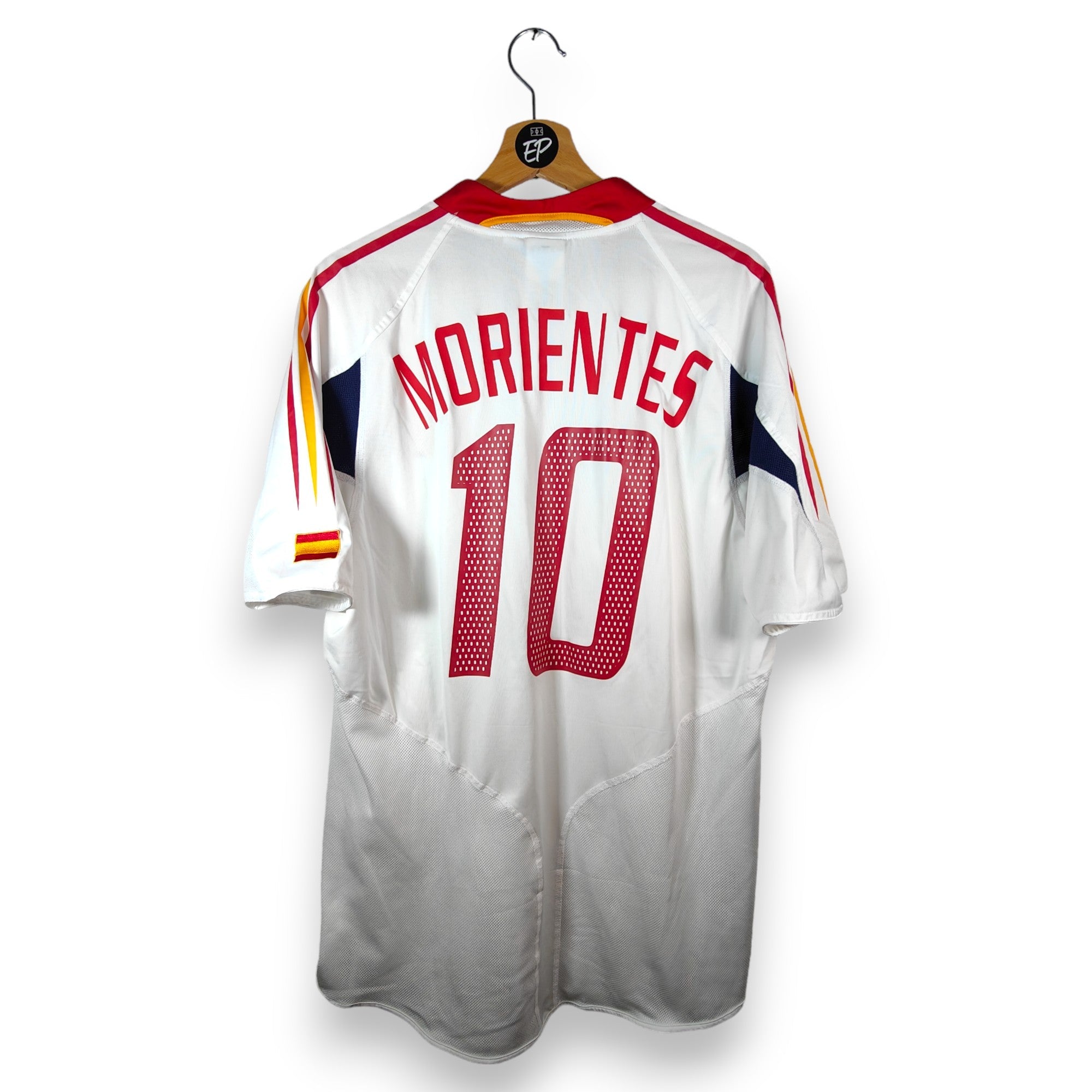 2004 - 06 Spain Away Shirt Morientes 10 (L) - Eternal Pitch