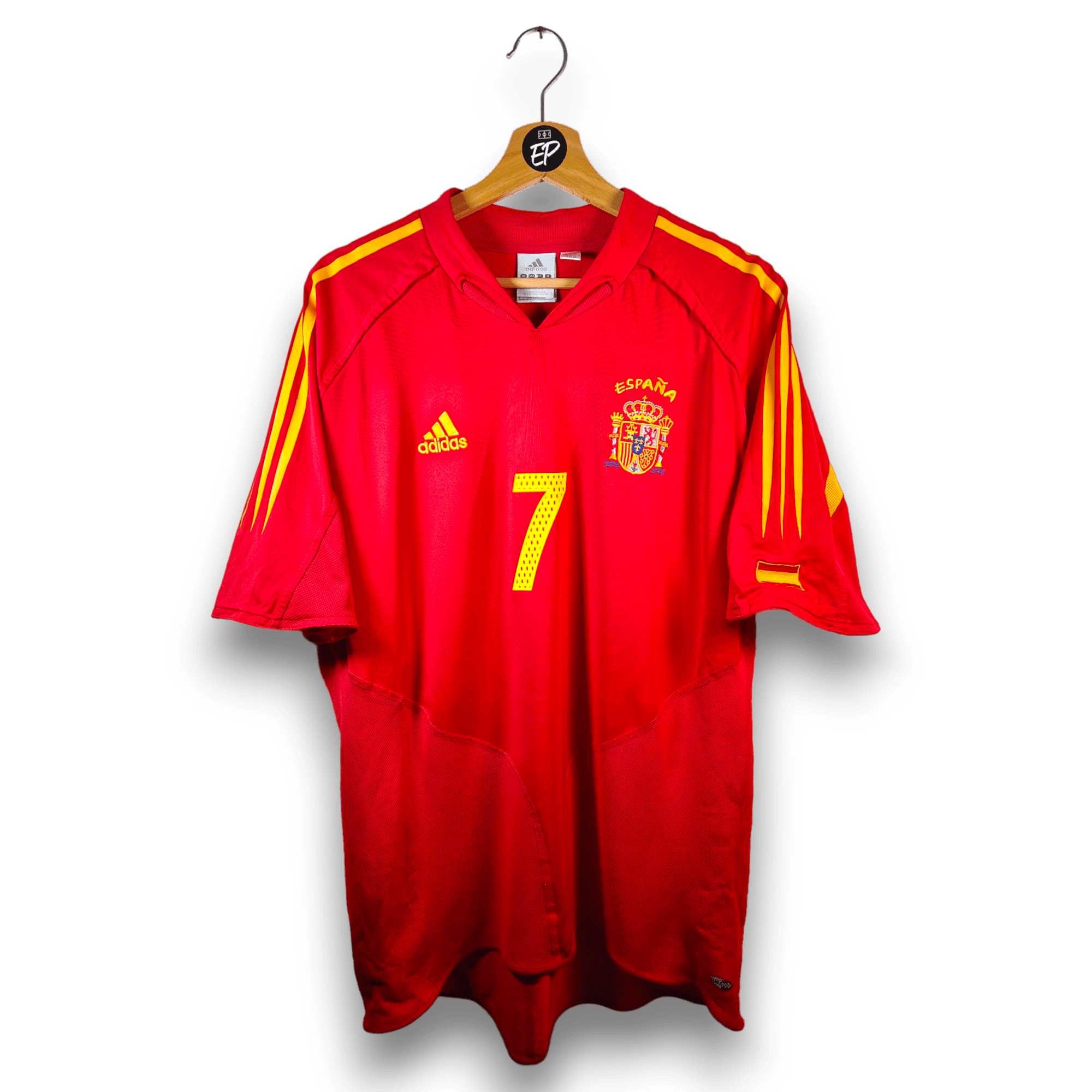 2004 - 06 Spain Home Shirt Raul 7 - 8.5/10 - (L) - Eternal Pitch