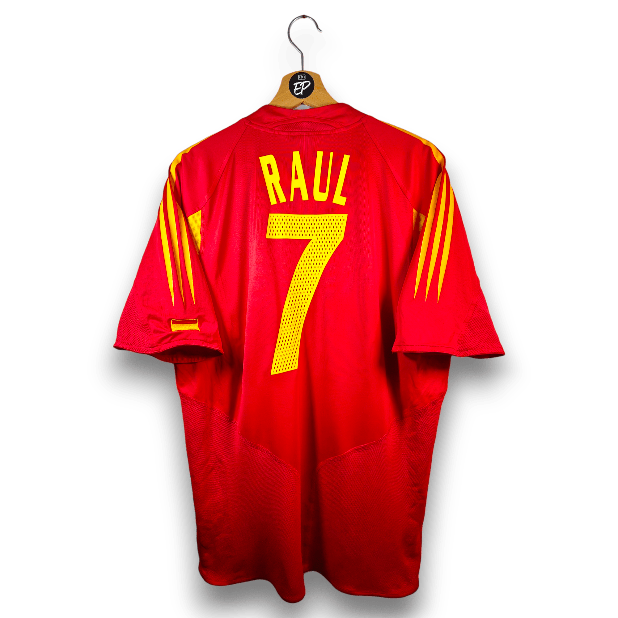2004 - 06 Spain Home Shirt Raul 7 - 8.5/10 - (L) - Eternal Pitch