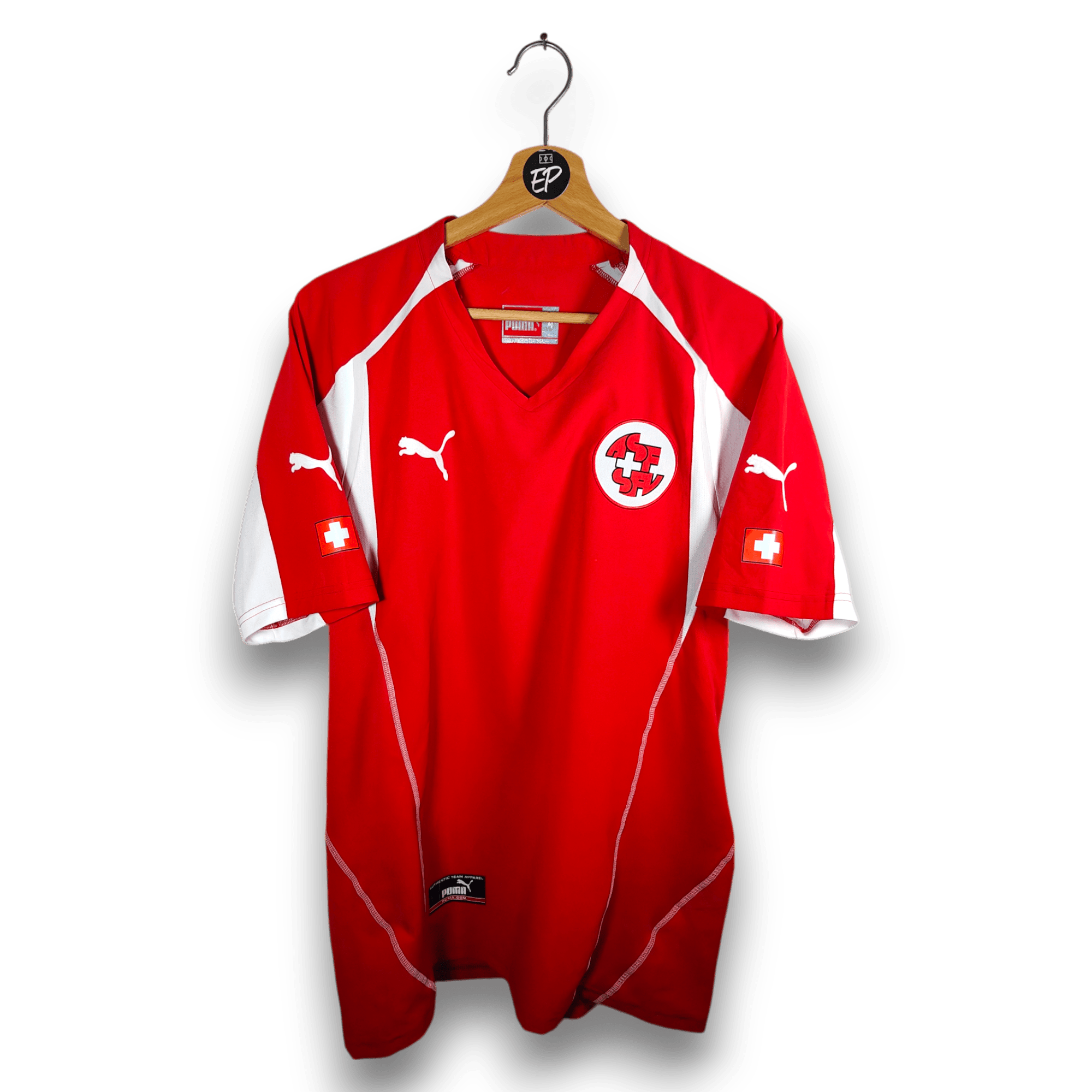 2004 - 06 Switzerland Home Shirt - 9/10 - (M) - Eternal Pitch