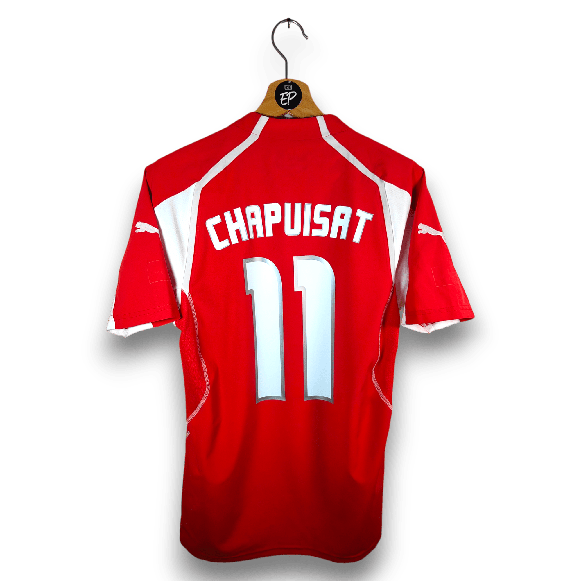 2004 - 06 Switzerland Home Shirt Chapuisat 11 - 8/10 - (S) - Eternal Pitch
