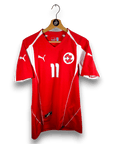 2004 - 06 Switzerland Home Shirt Chapuisat 11 - 8/10 - (S) - Eternal Pitch