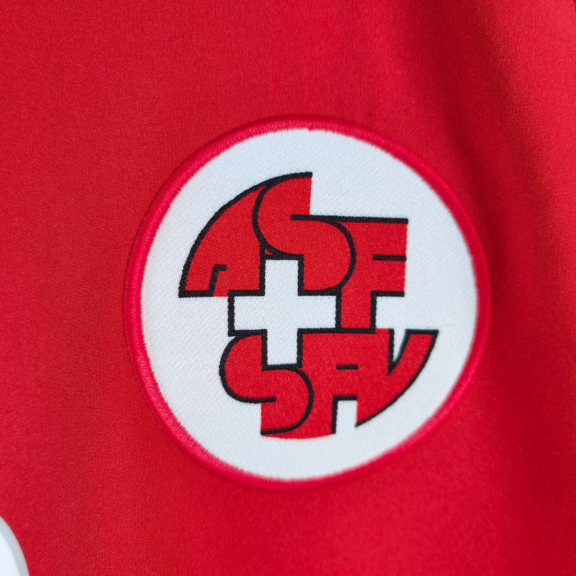 2004 - 06 Switzerland Home Shirt Chapuisat 11 - 8.5/10 - (L) - Eternal Pitch