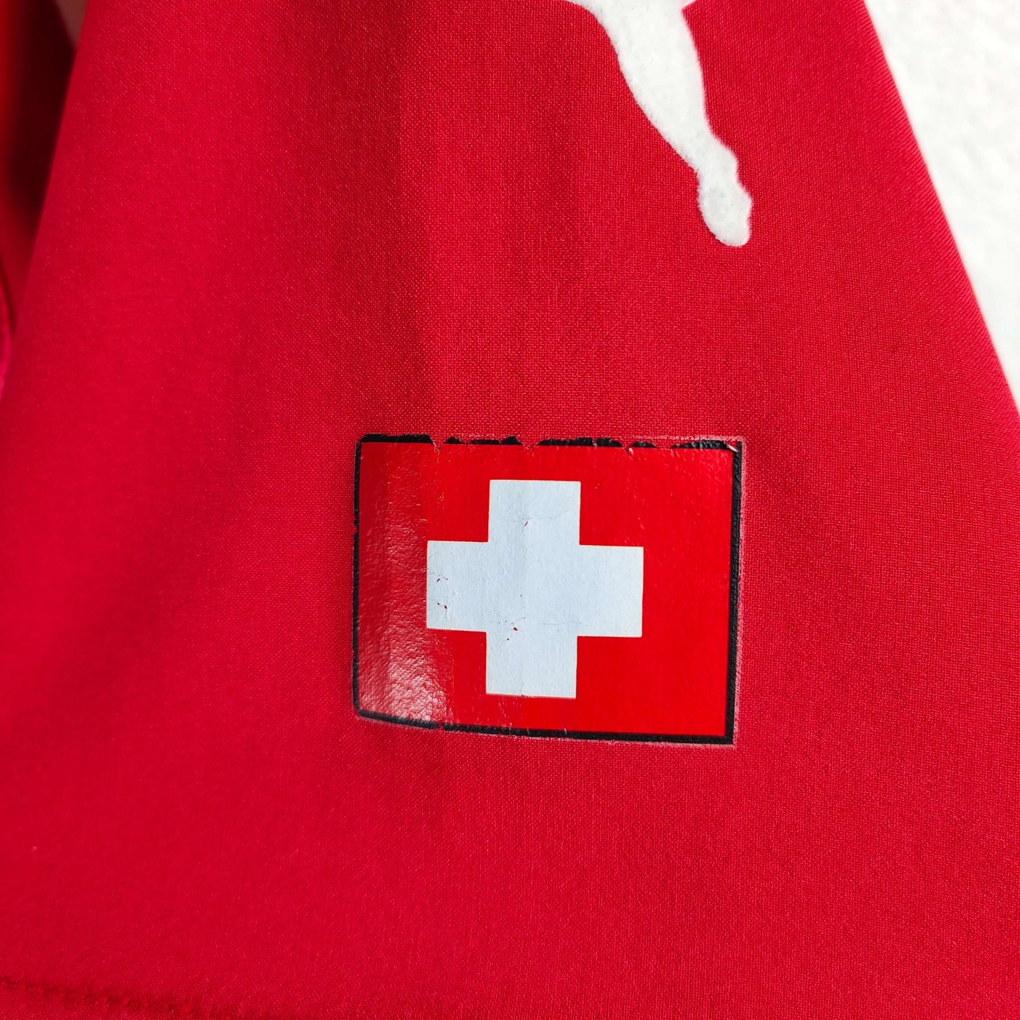 2004 - 06 Switzerland Home Shirt Chapuisat 11 - 9/10 - (M) - Eternal Pitch