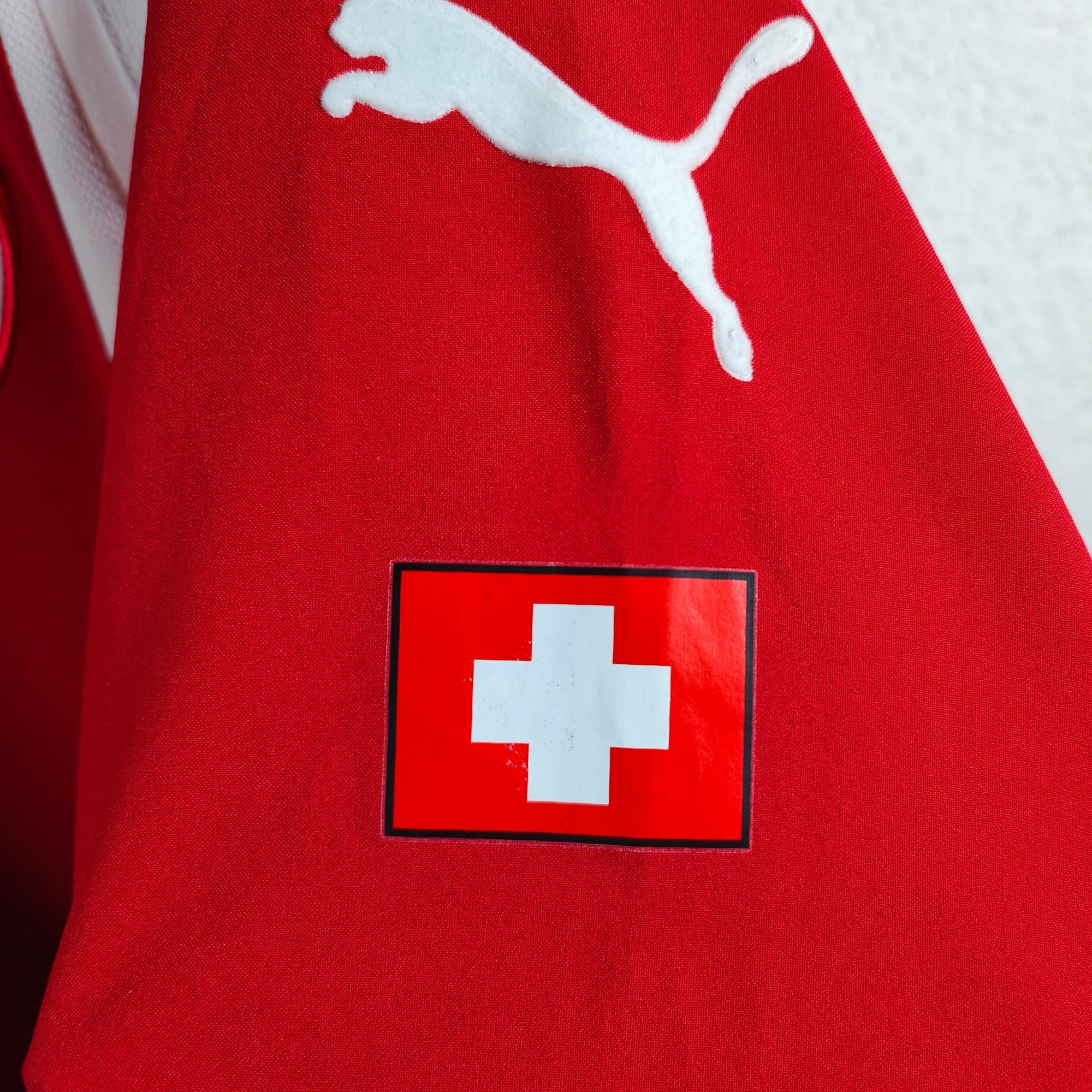 2004 - 06 Switzerland Home Shirt Frei 9 - 9/10 - (M) - Eternal Pitch