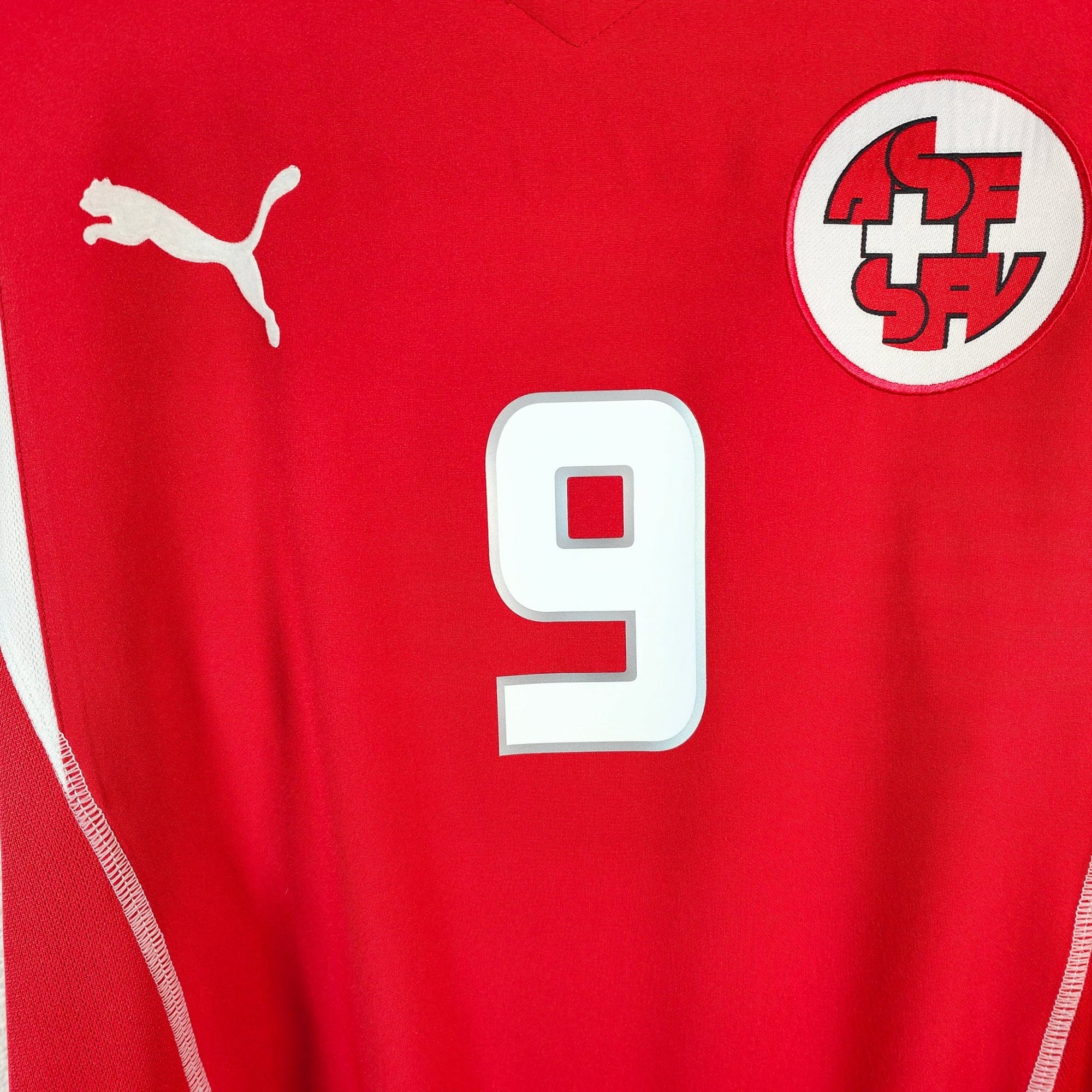 2004 - 06 Switzerland Home Shirt Frei 9 - 9/10 - (S) - Eternal Pitch