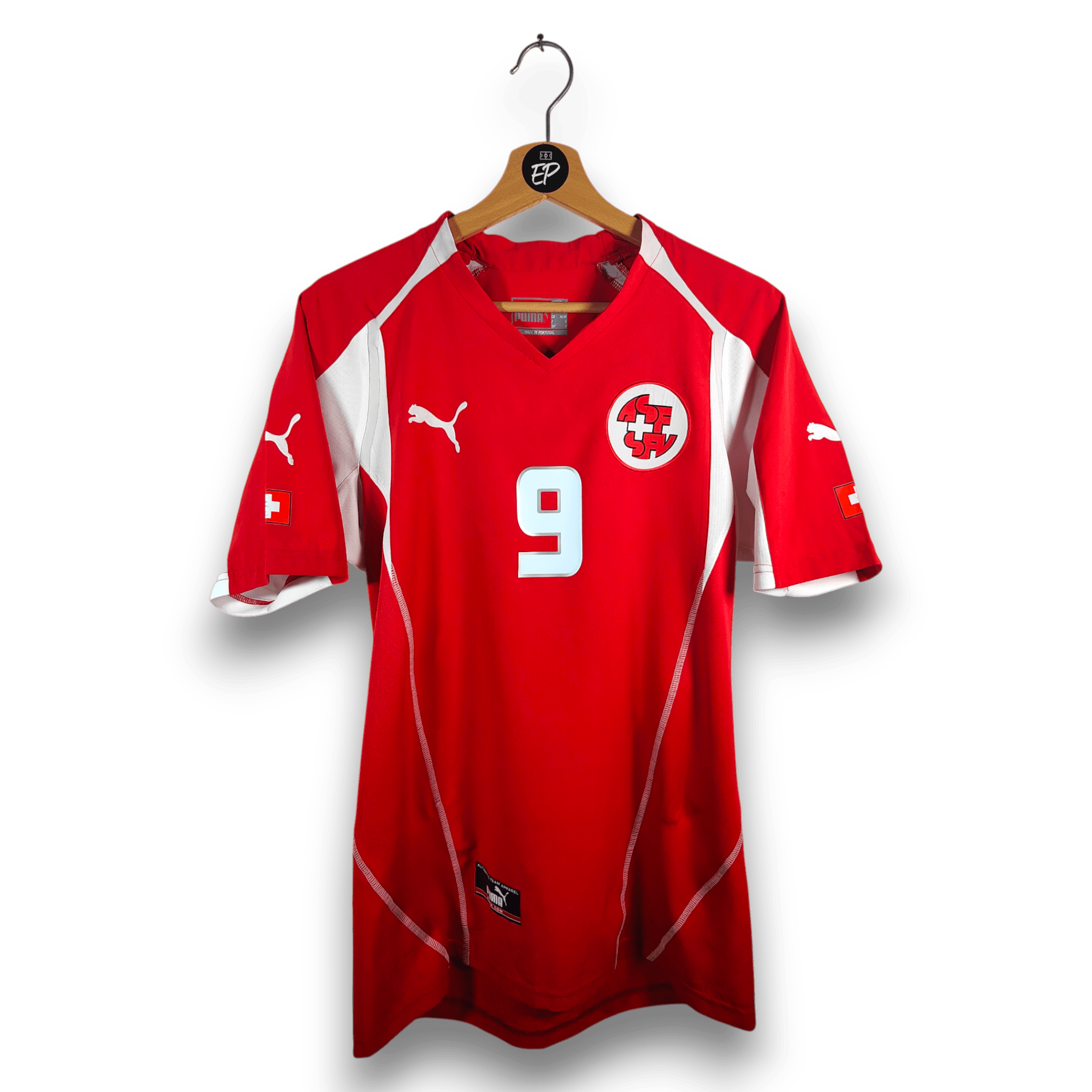 2004 - 06 Switzerland Home Shirt Frei 9 - 9/10 - (S) - Eternal Pitch