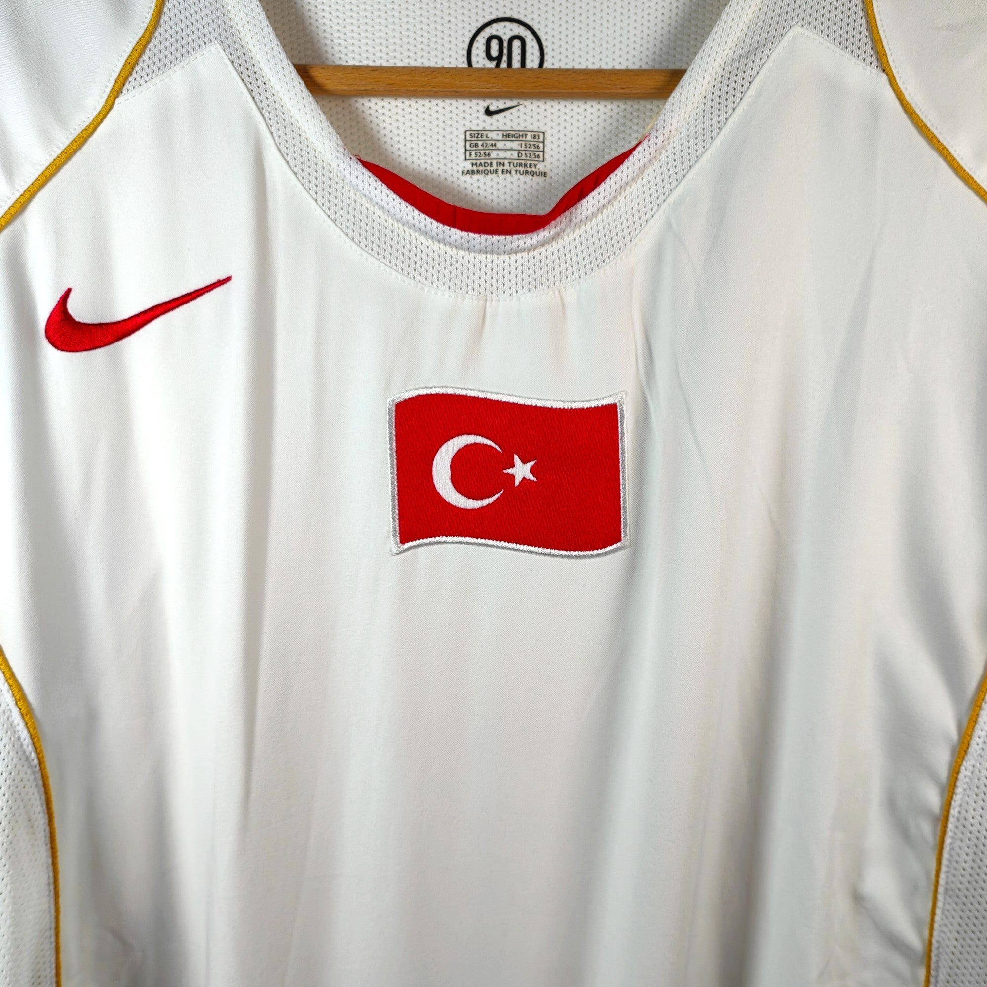 2004 - 06 Turkey Away Shirt - 9.5/10 - (L) - Eternal Pitch