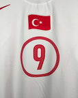 2004 - 06 Turkey Away Shirt Hakan Sukur 9 - 9/10 - (M) - Eternal Pitch