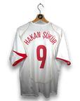 2004 - 06 Turkey Away Shirt Hakan Sukur 9 - 9/10 - (M) - Eternal Pitch