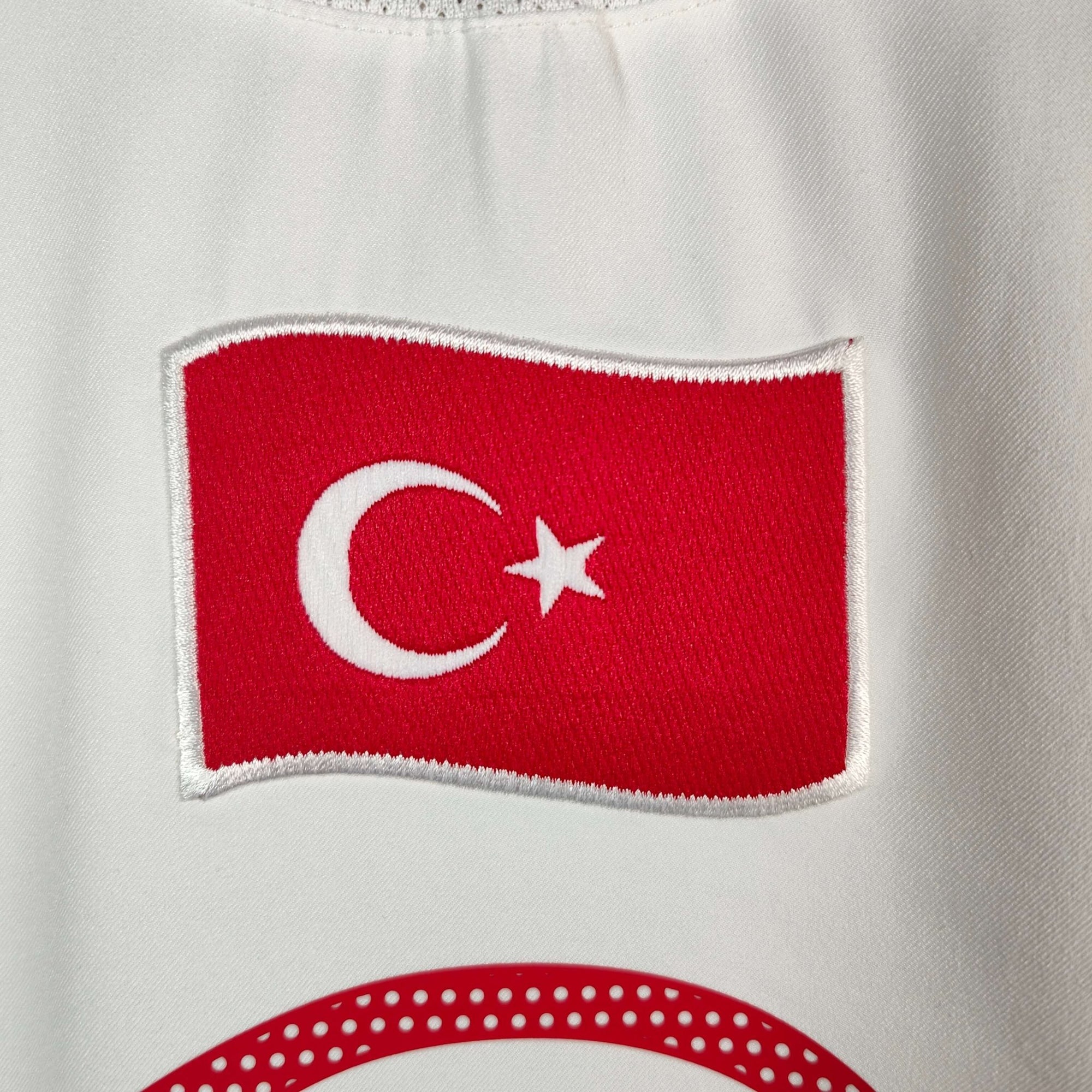 2004 - 06 Turkey Away Shirt Hakan Sukur 9 - 9/10 - (M) - Eternal Pitch
