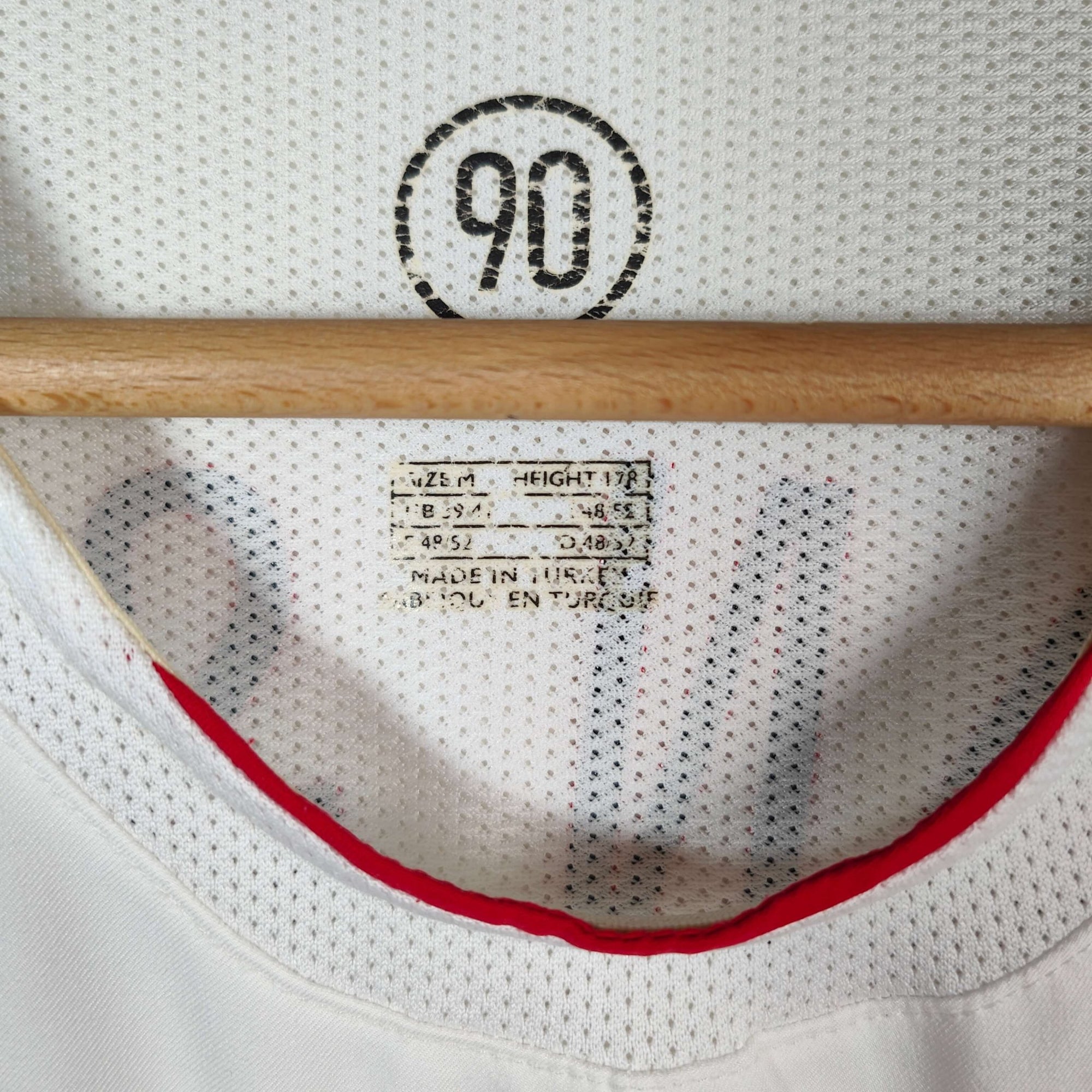 2004 - 06 Turkey Away Shirt Hakan Sukur 9 - 9/10 - (M) - Eternal Pitch