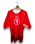 2004 - 06 Turkey Home Shirt Hakan Sukur 9 - 9.5/10 - (XL) - Eternal Pitch