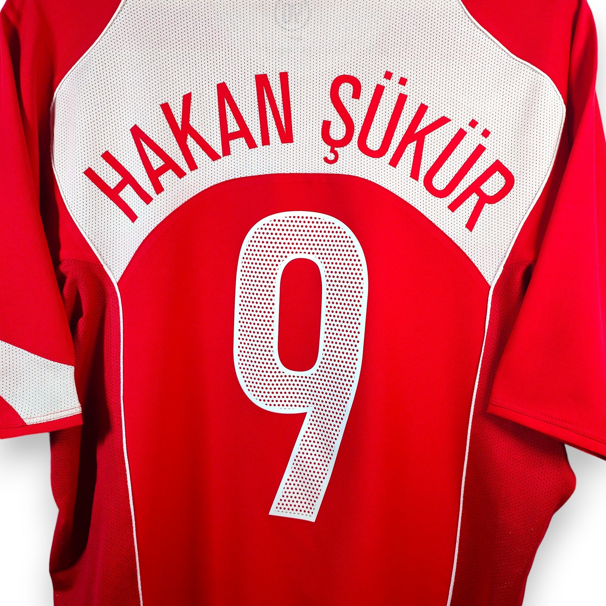 2004 - 06 Turkey Home Shirt Hakan Sukur 9 (L) - Eternal Pitch