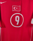 2004 - 06 Turkey Home Shirt Hakan Sukur 9 (L) - Eternal Pitch