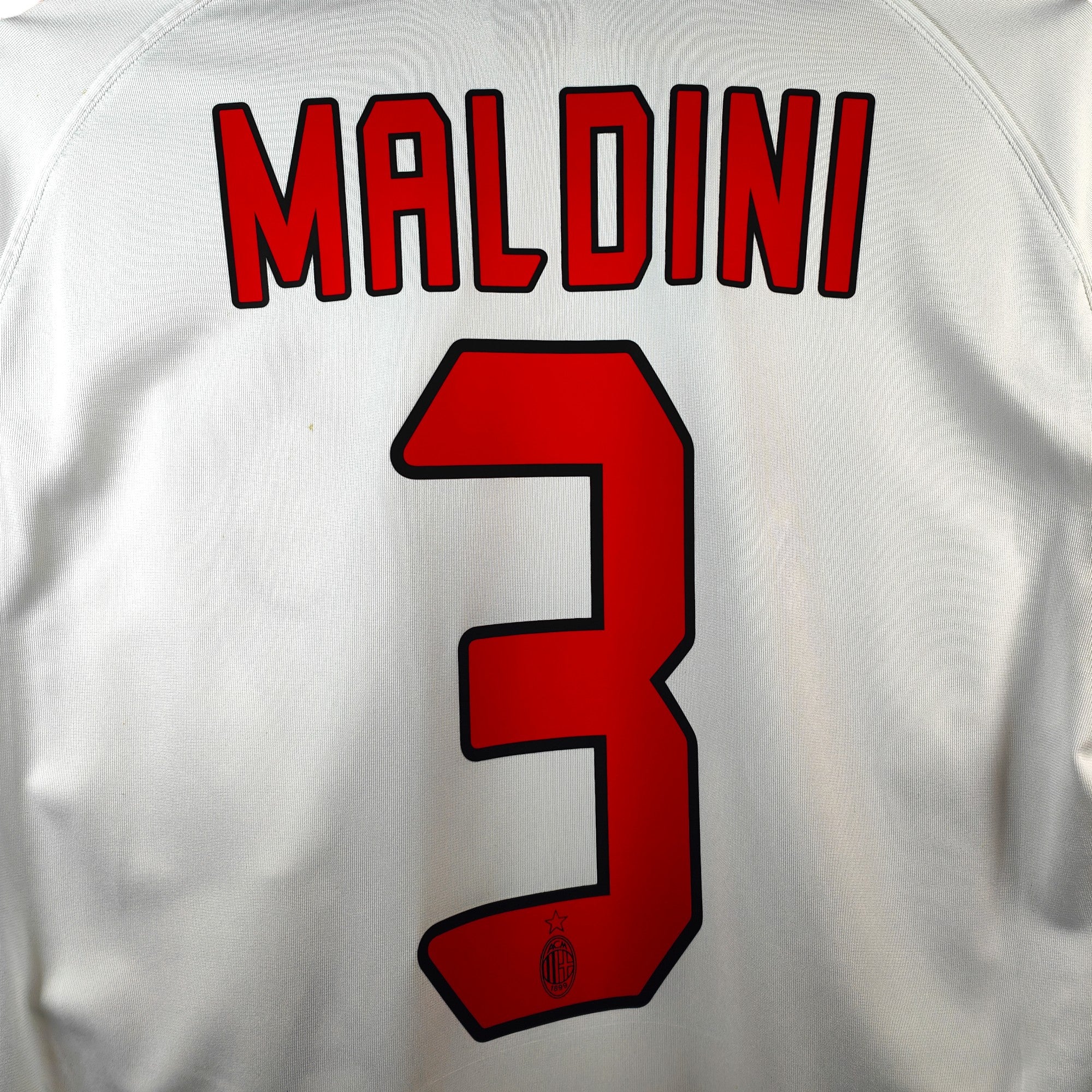 2005 - 06 AC Milan Away Shirt Maldini 3 (M) - Eternal Pitch