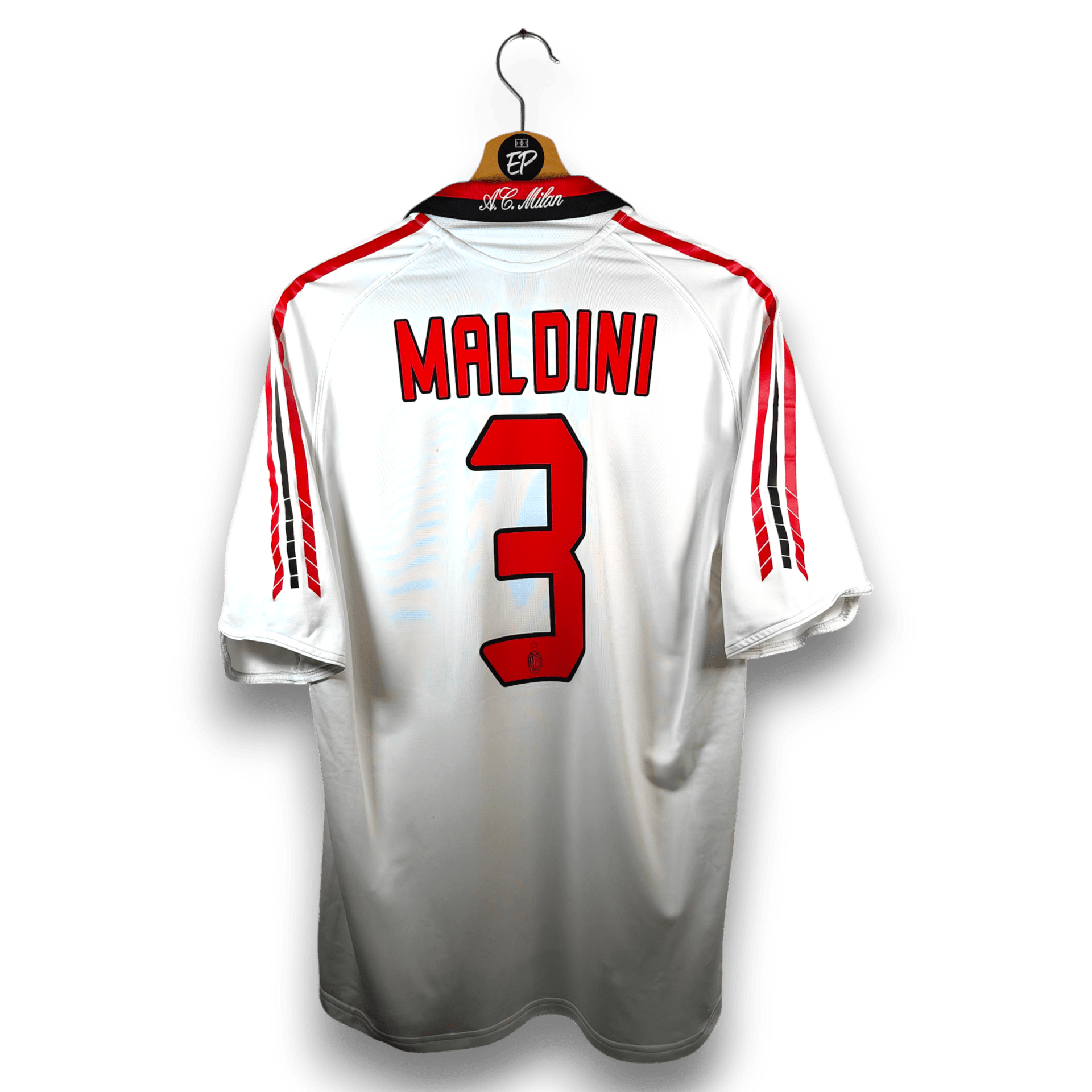 2005-06 AC Milan Away Shirt Maldini #3 (M) – – Eternal Pitch
