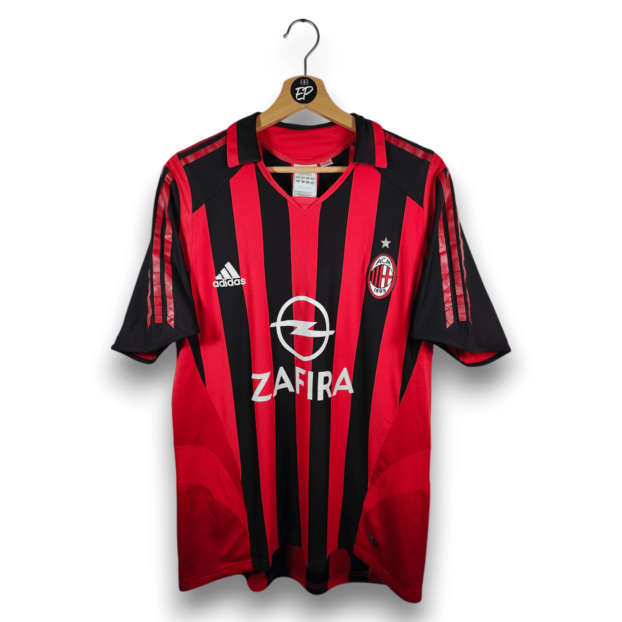 2005 - 06 AC Milan Home Shirt Gattuso 8 - 6.5/10 - (M) - Eternal Pitch