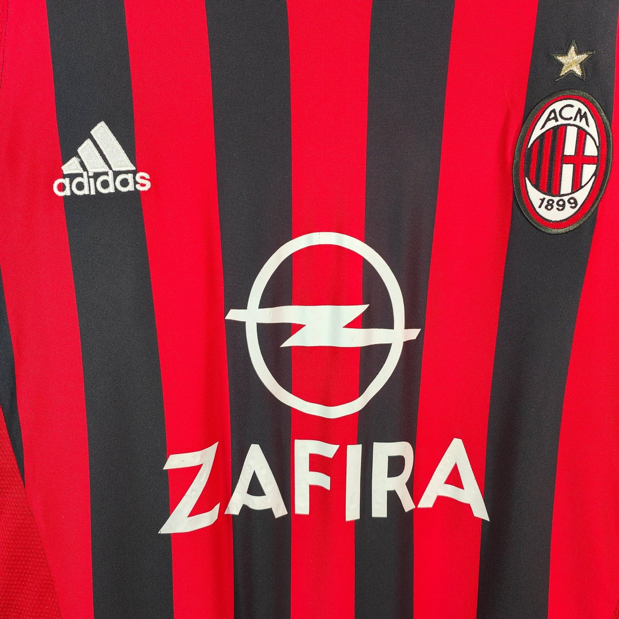 2005 - 06 AC Milan Home Shirt Gattuso 8 - 6.5/10 - (M) - Eternal Pitch