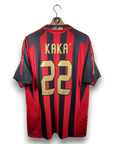 2005 - 06 AC Milan Home Shirt Kaka 22 - 9/10 - (L) - Eternal Pitch