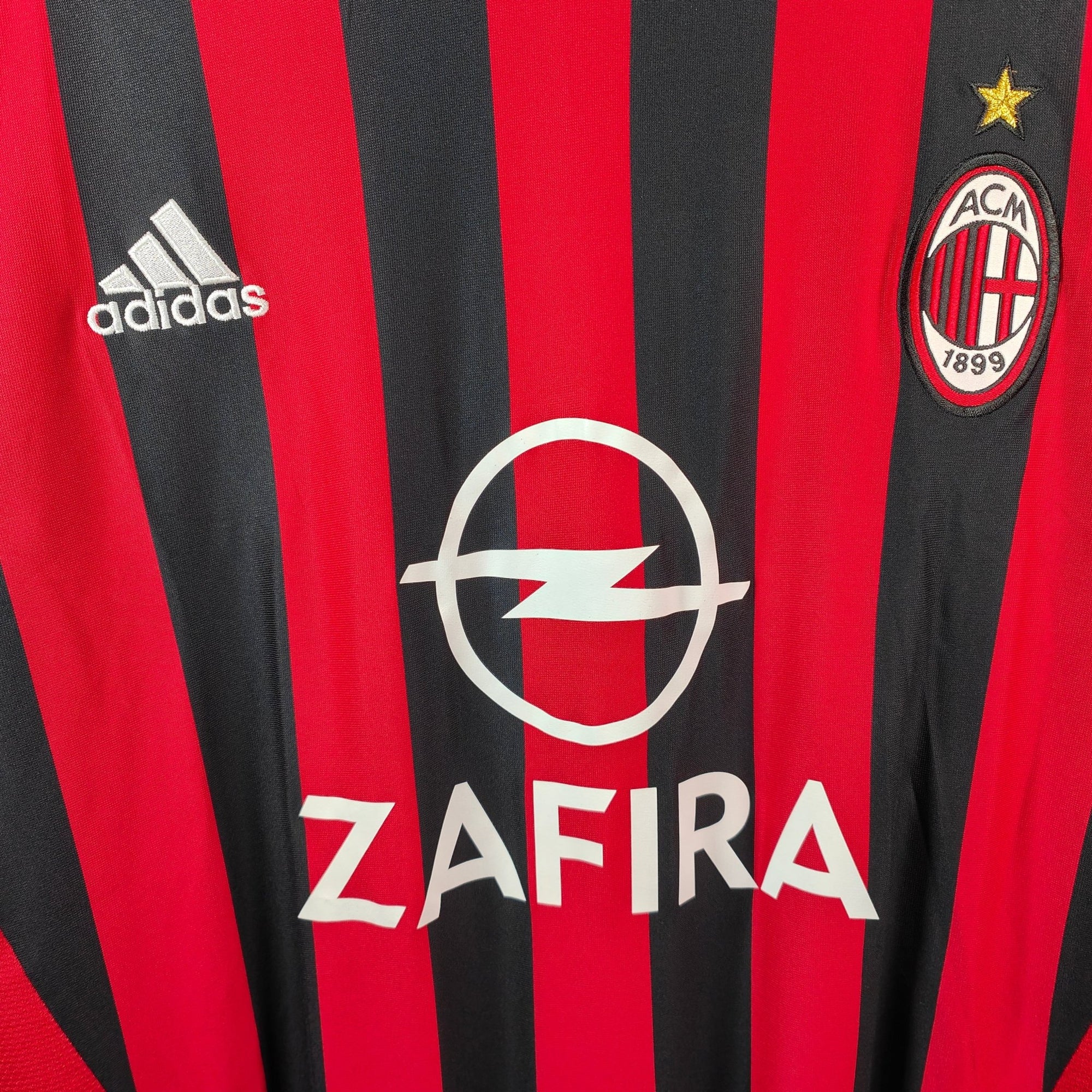 2005 - 06 AC Milan Home Shirt Kaka 22 - 9/10 - (L) - Eternal Pitch