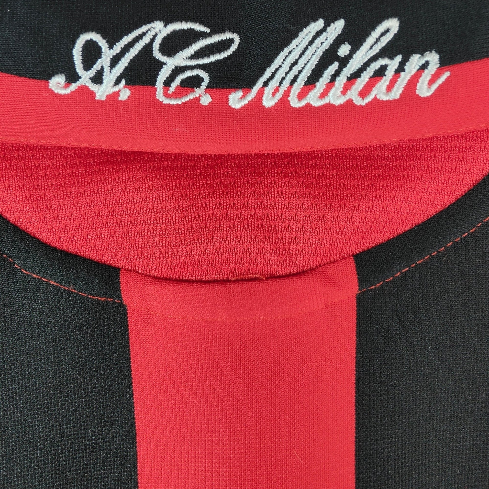 2005 - 06 AC Milan Home Shirt Kaka 22 (L) - Eternal Pitch