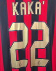 2005 - 06 AC Milan Home Shirt Kaka 22 (L) - Eternal Pitch