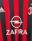 2005 - 06 AC Milan Home Shirt Kaka 22 (L) - Eternal Pitch