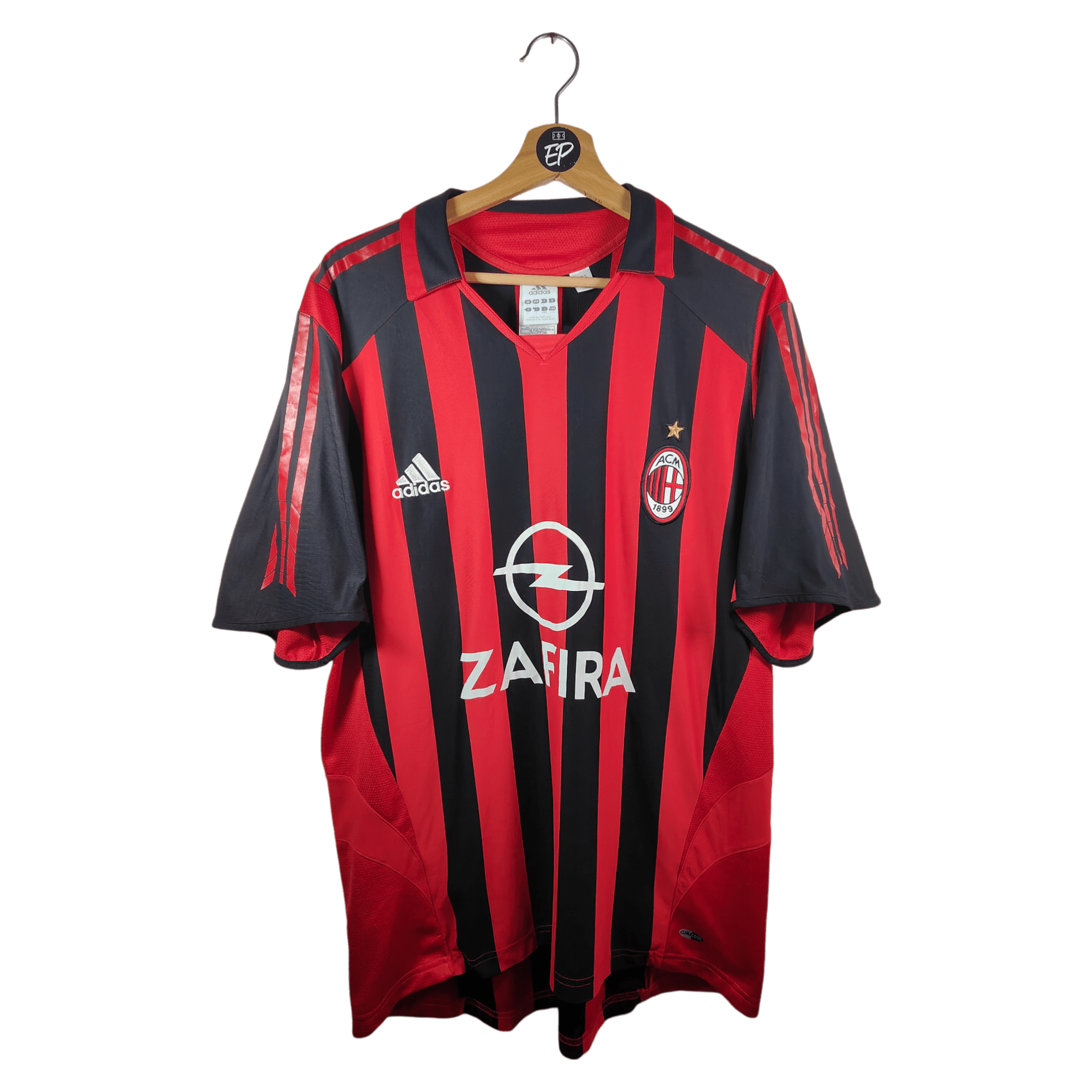 2005 - 06 AC Milan Home Shirt Kaka 22 (L) - Eternal Pitch