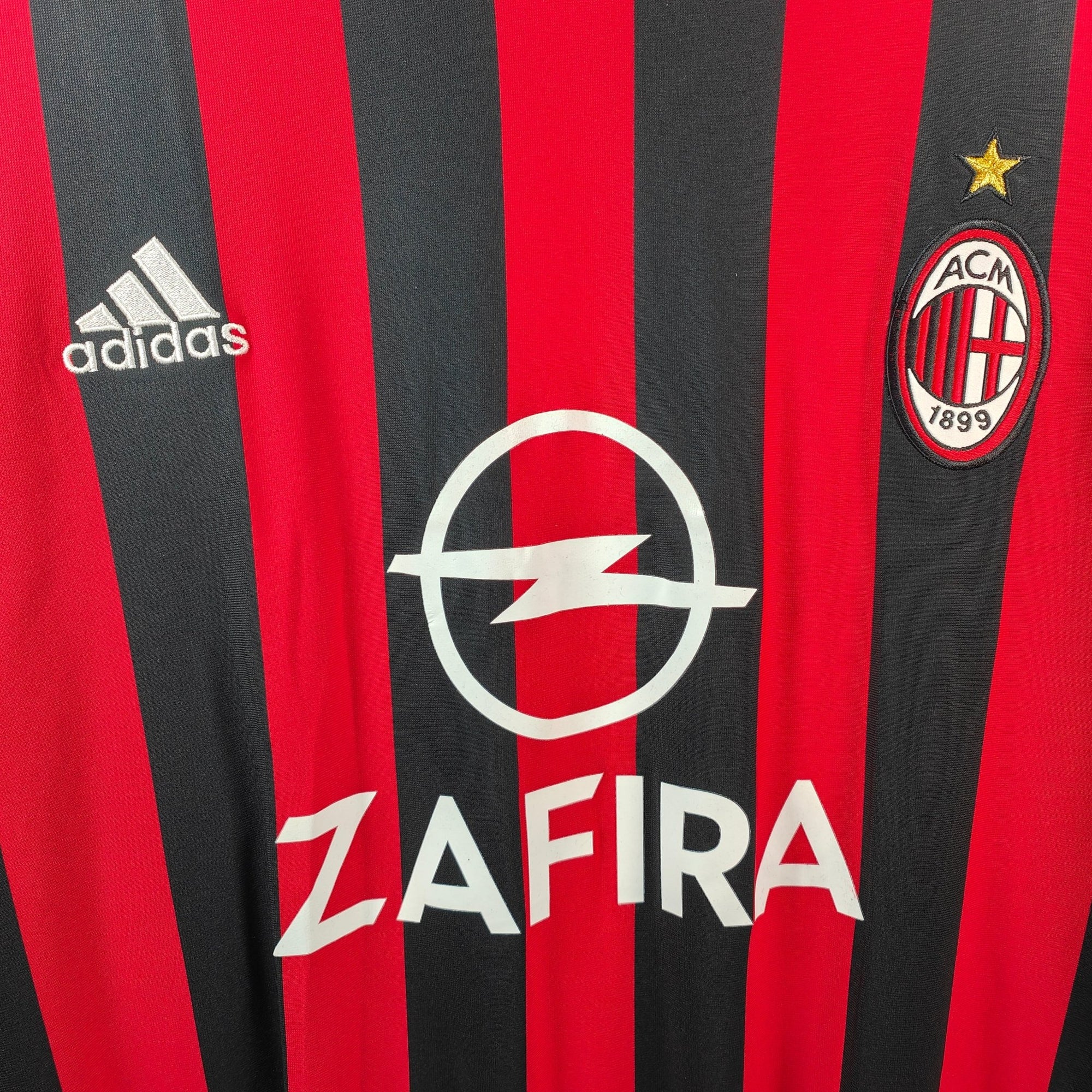 2005 - 06 AC Milan Home Shirt Maldini 3 - 9/10 - (XL) - Eternal Pitch