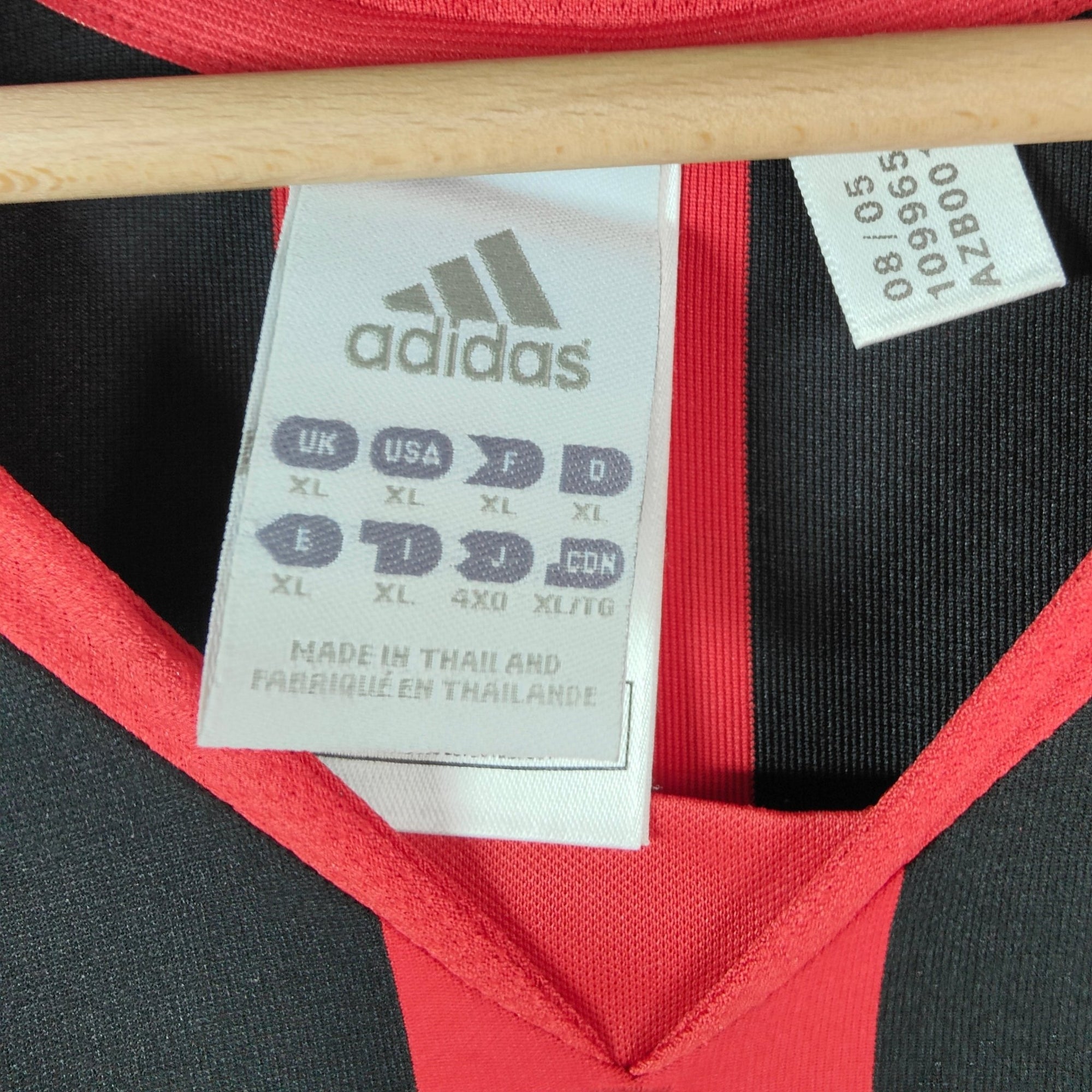 2005 - 06 AC Milan Home Shirt Maldini 3 - 9/10 - (XL) - Eternal Pitch