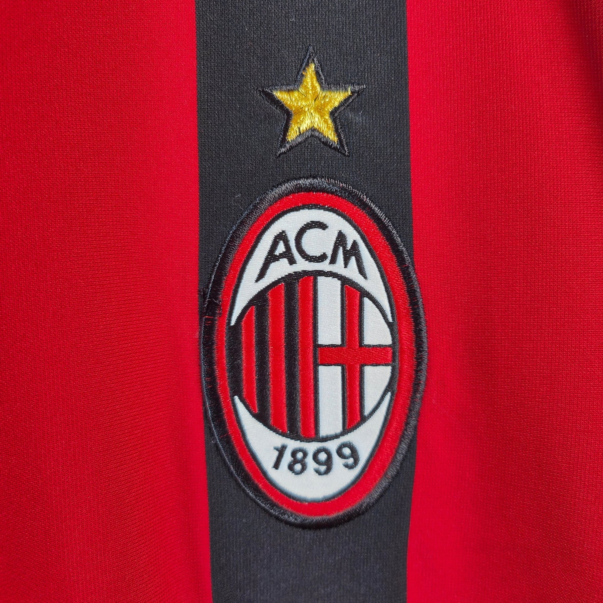 2005 - 06 AC Milan Home Shirt Maldini 3 - 9/10 - (XL) - Eternal Pitch
