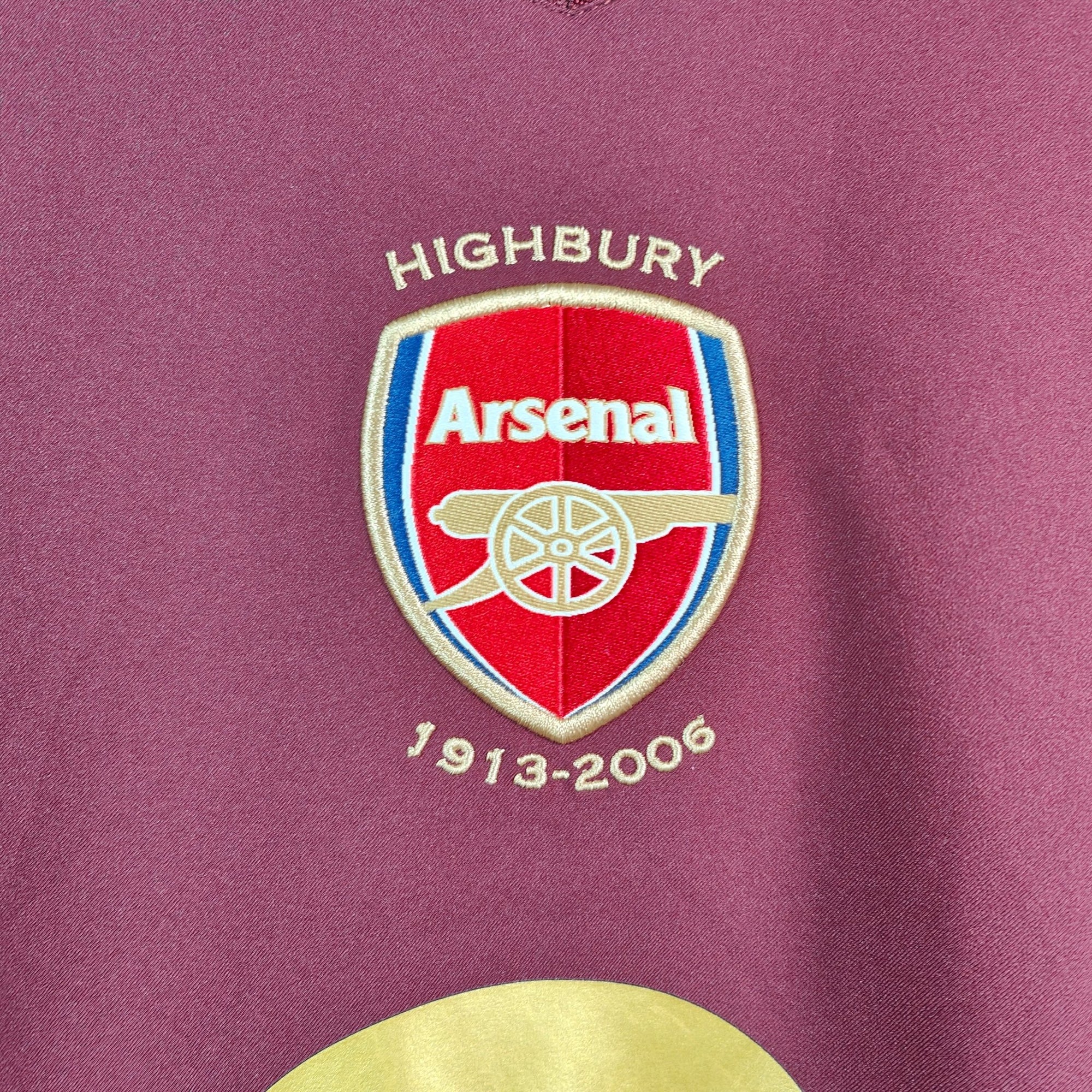 2005 - 06 Arsenal Home Shirt LS Henry 14 - 9.5/10 - (XL) - Eternal Pitch
