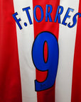 2005 - 06 Atletico Madrid Home Shirt Torres 9 - 9/10 - (XL) - Eternal Pitch