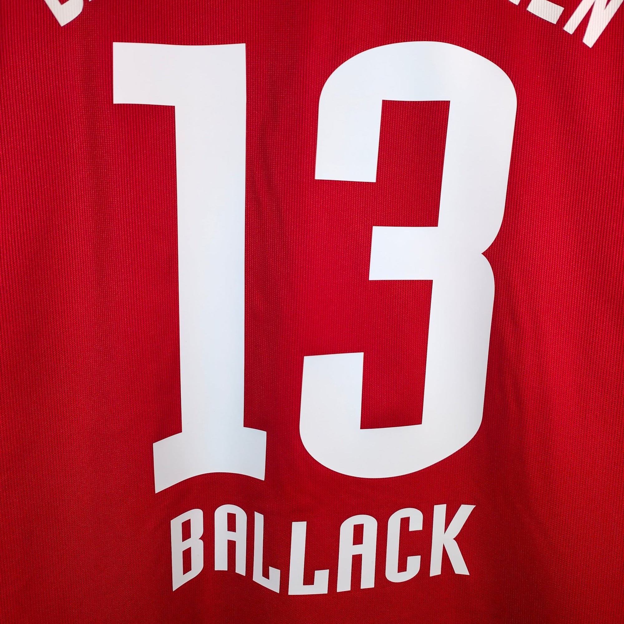 2005 - 06 Bayern Munich Home Shirt Ballack 13 - 8/10 - (XL) - Eternal Pitch