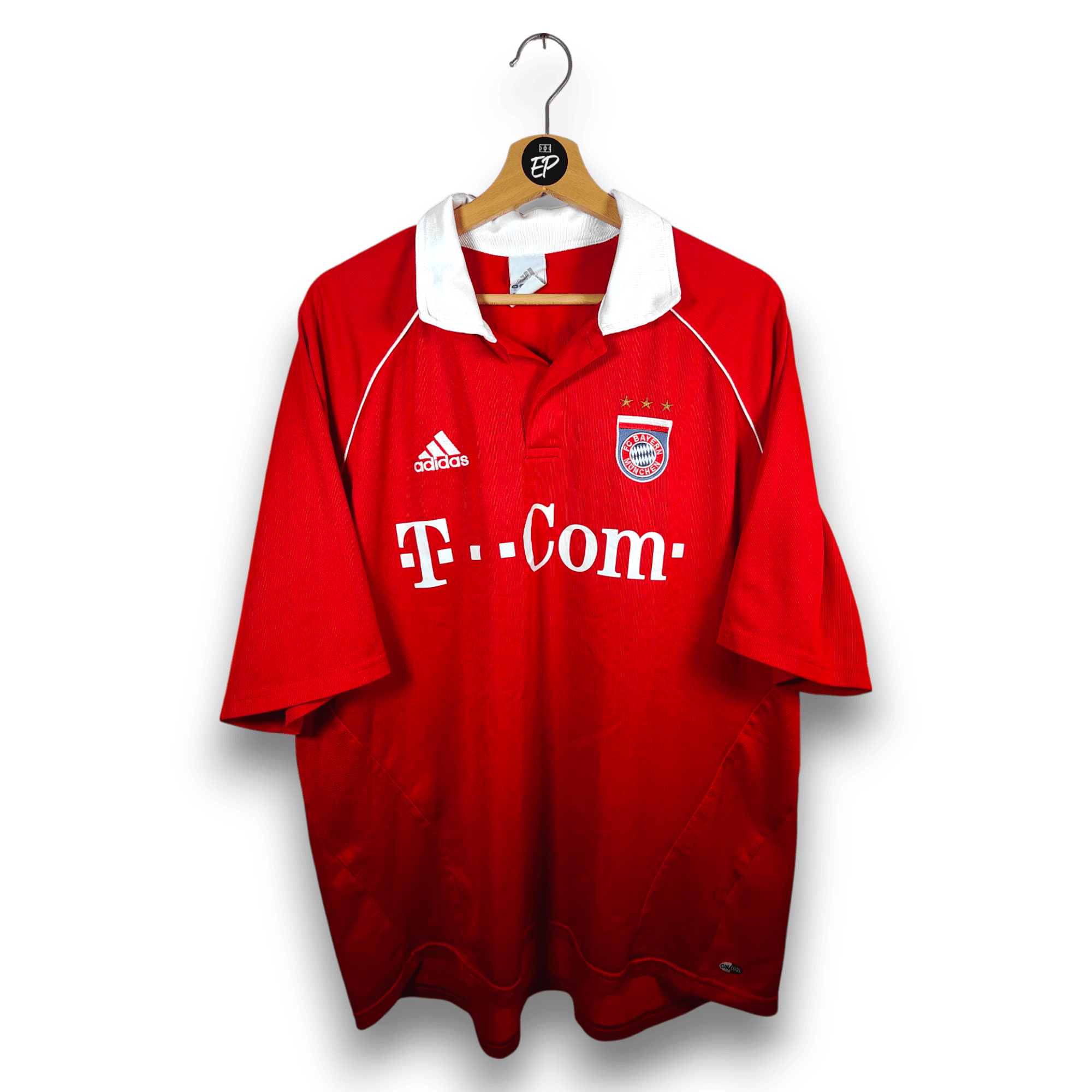 2005 - 06 Bayern Munich Home Shirt Ballack 13 - 8/10 - (XL) - Eternal Pitch