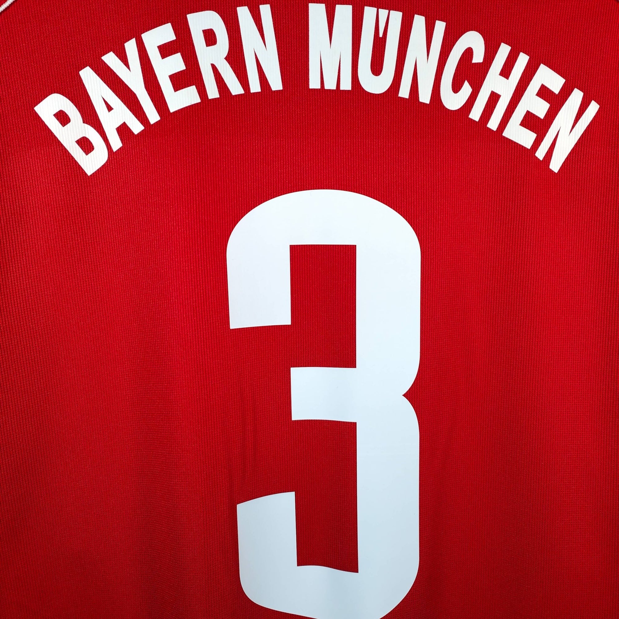 2005 - 06 Bayern Munich Home Shirt Lucio 3 - 9.5/10 - (XL) - Eternal Pitch
