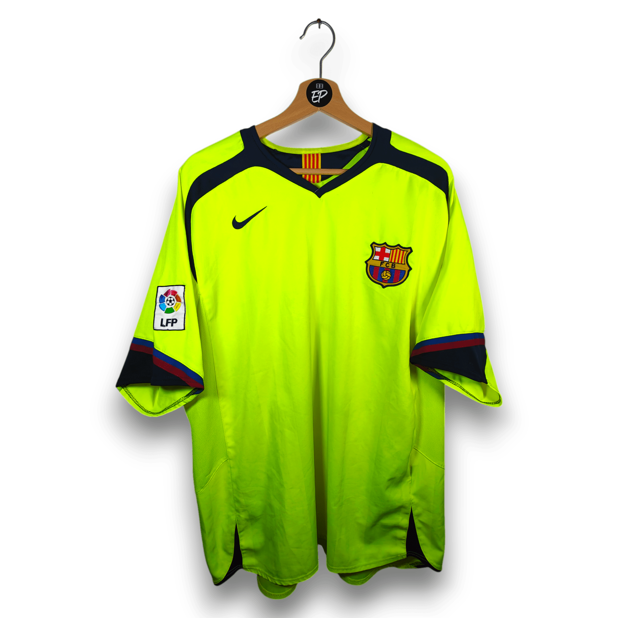 2005 - 06 FC Barcelona Away Shirt Messi 30 - 9/10 - (XL) - Eternal Pitch