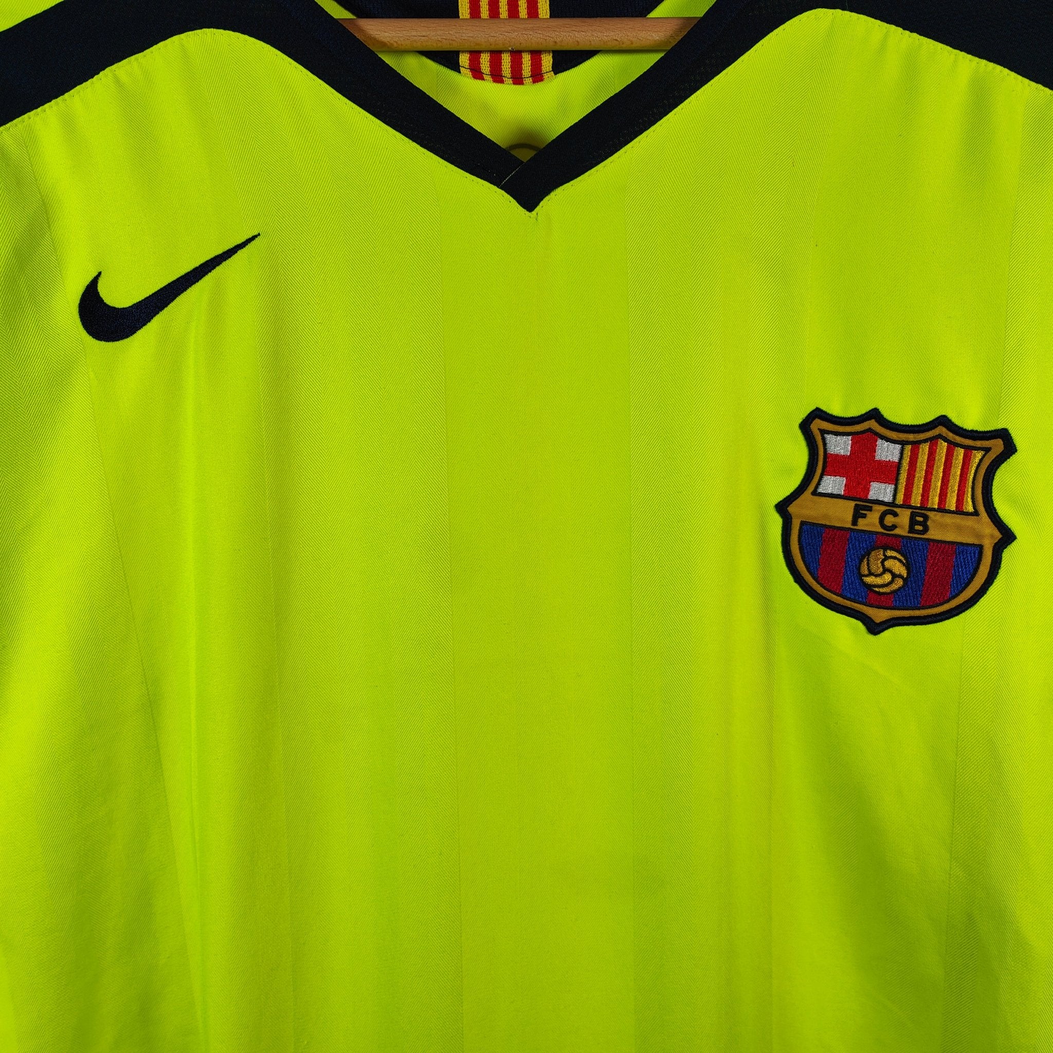 FCバルセロナ 2005-06 アウェイ Messi 正規品 Vintage Lionel Messi Barcelona 05/06 Away Size L Nike Soccer